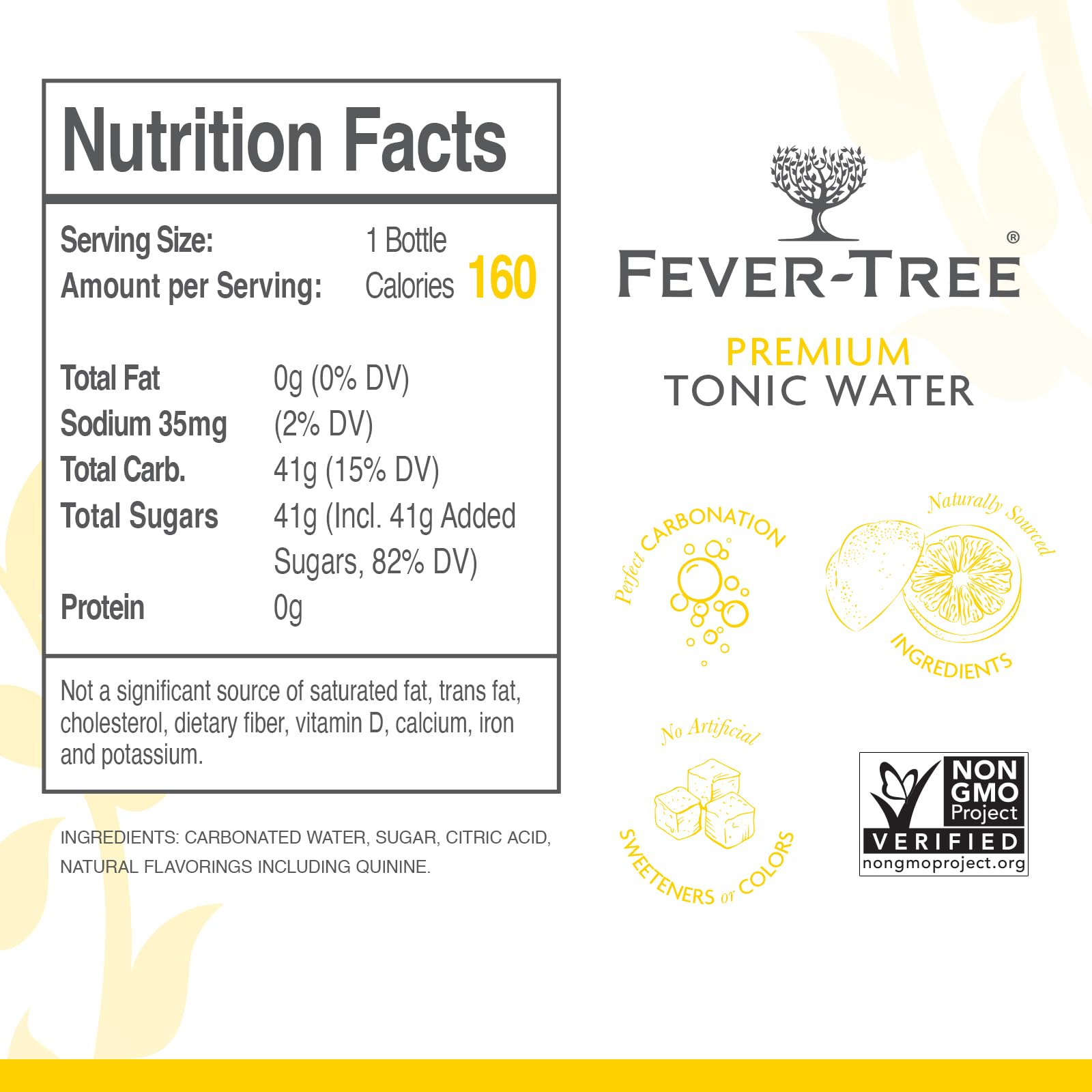 Fever Tree Indian Tonic Water - Pack of 8