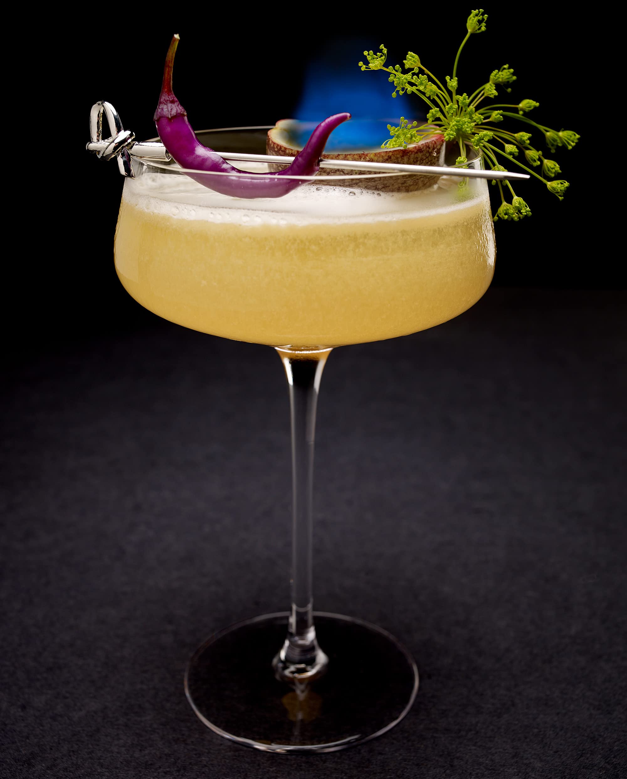 Barfly Cocktail Picks, Bamboo Knot, Stainless Steel - Set of 12