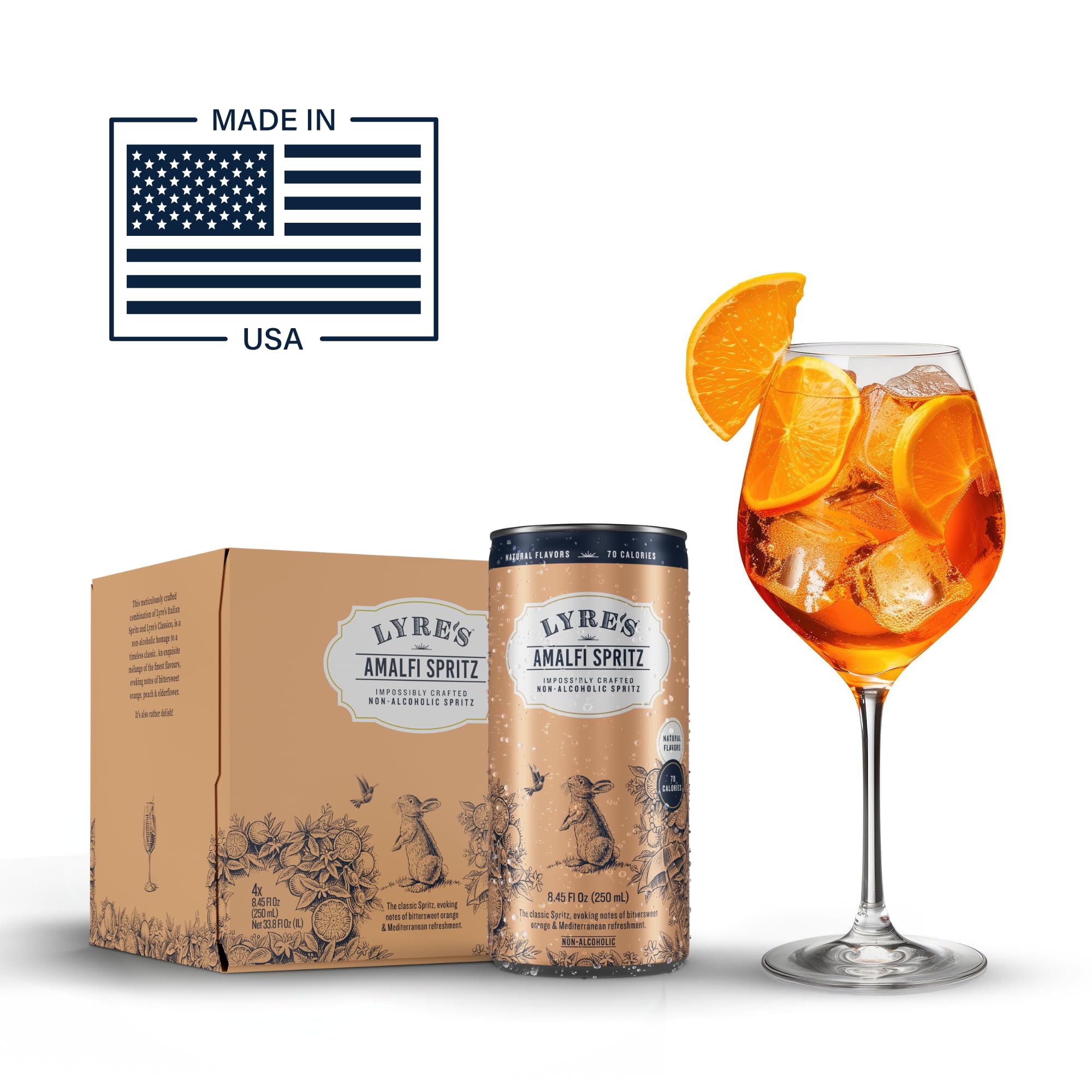 Lyre's Amalfi Spritz Premium Non Alcoholic Spirits