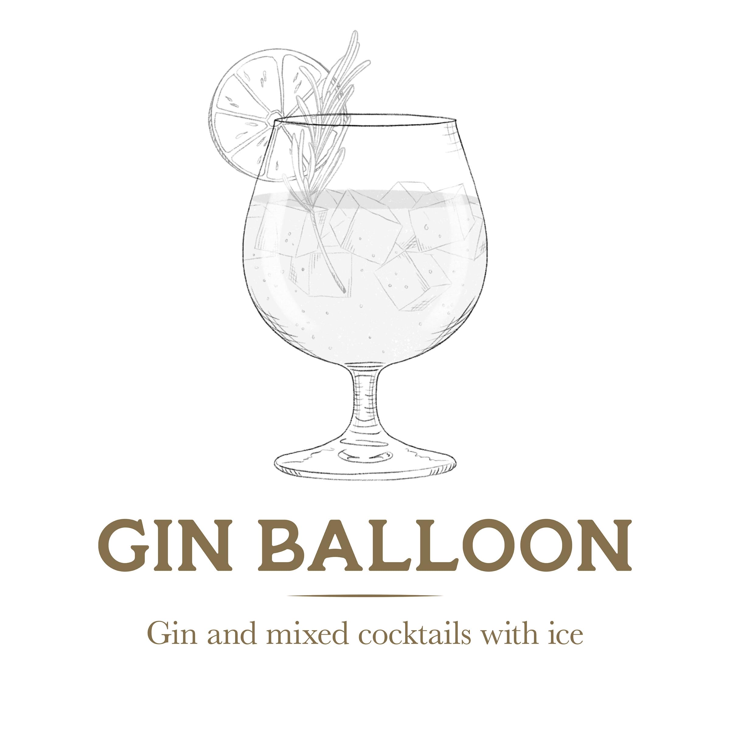 Mikasa Craft Cocktail Gin Balloon Glass, Set of 4