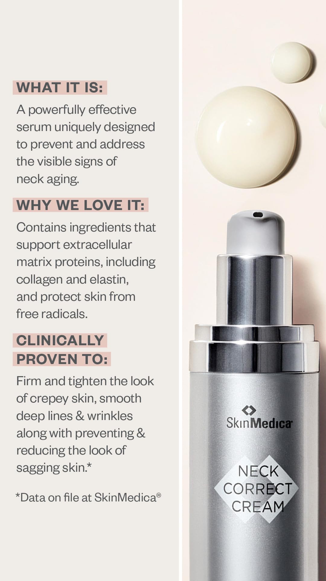SkinMedica Neck Correct Cream