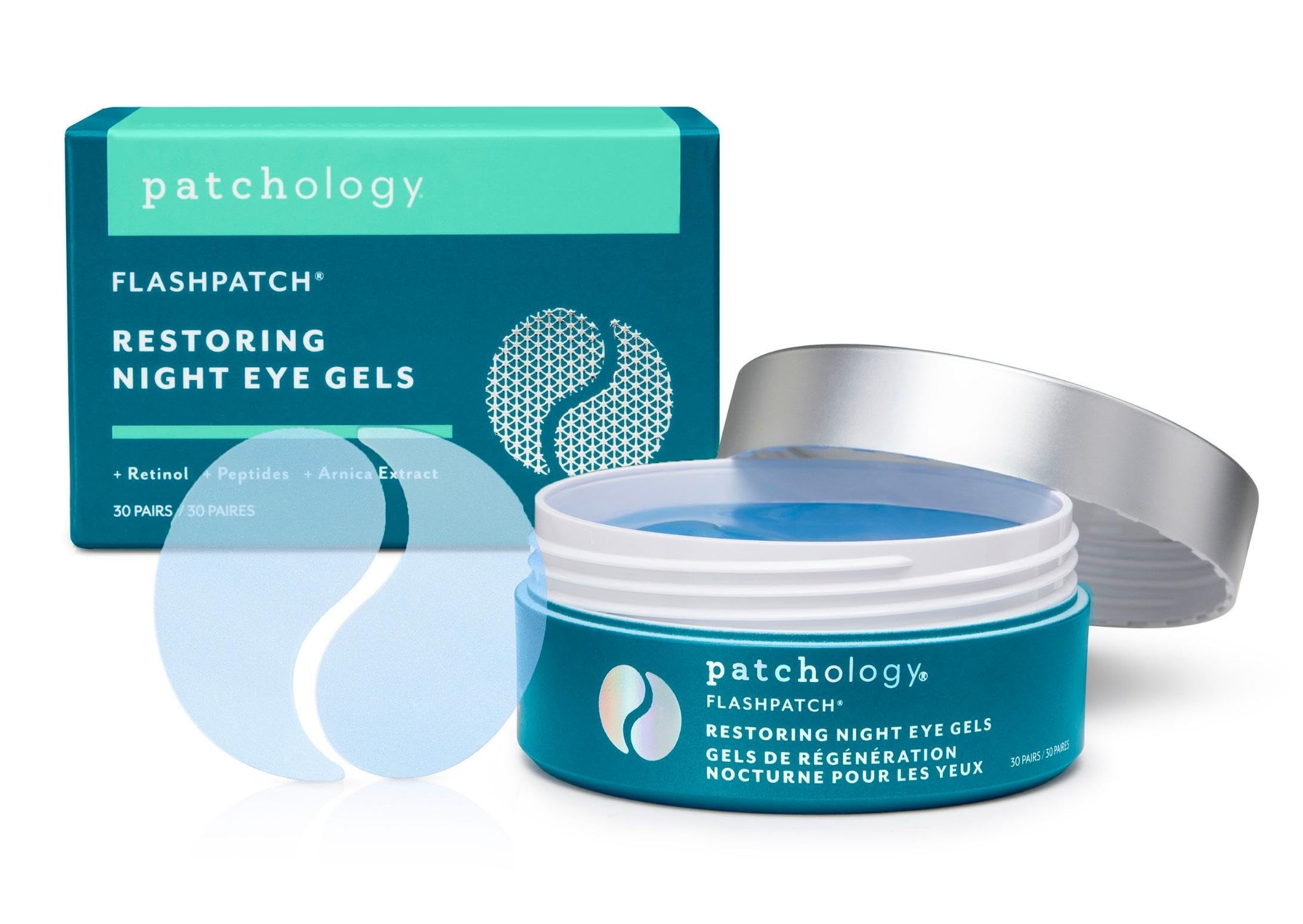Patchology Restoring Eye Gel Patches with Retinol & Collagen