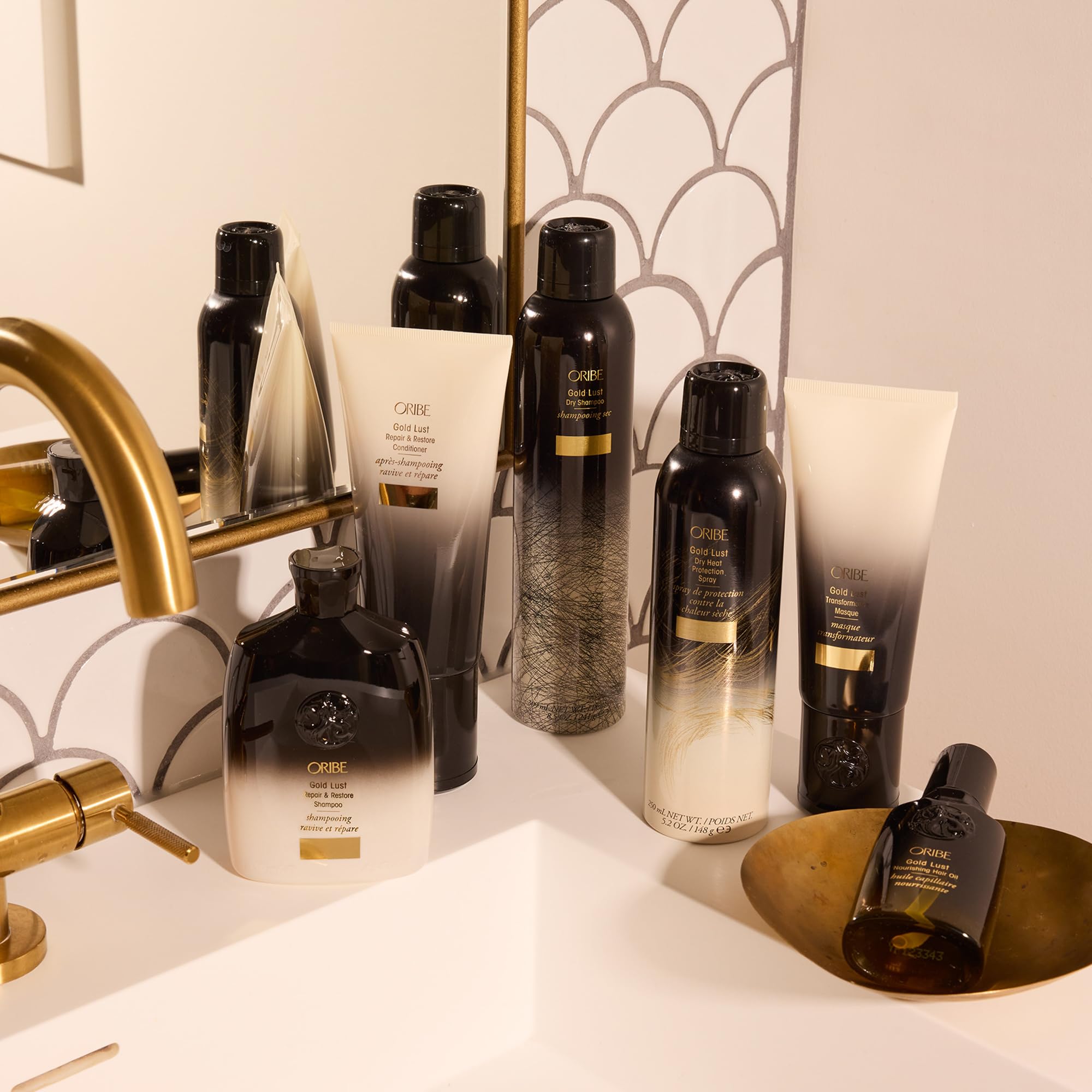 Oribe Gold Lust Repair & Restore Shampoo and Conditioner Bundle