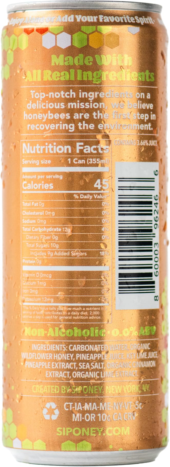 Siponey Tropics Non-Alcoholic Punch Cocktail