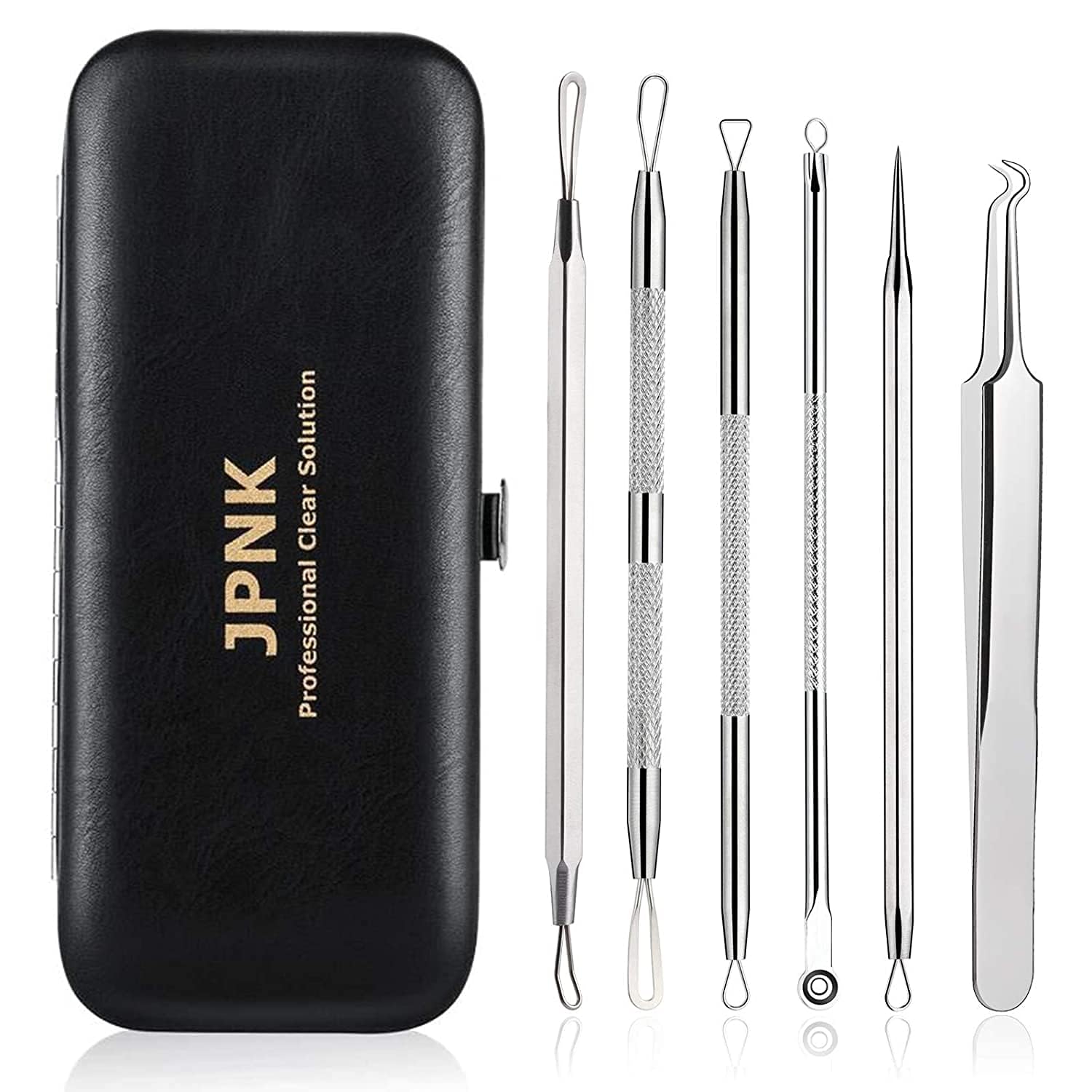 JPNK Blackhead Remover Tool Comedones Extractor Acne Removal Kit