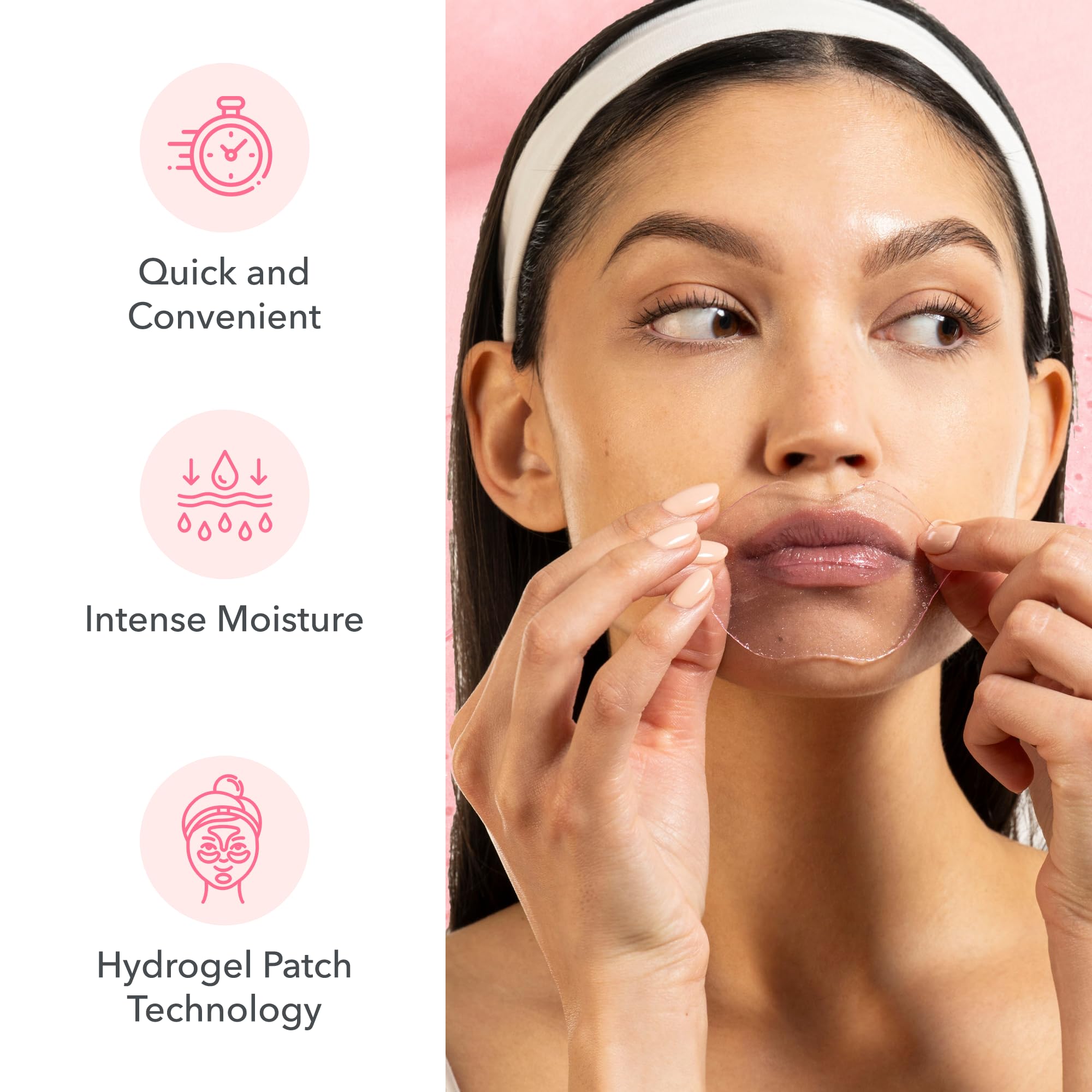 Patchology Serve Chilled Rosé Gel Lip Mask