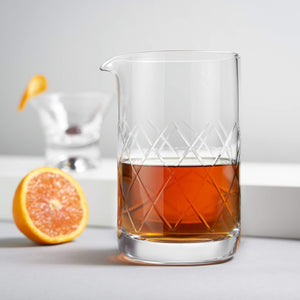 Viski Crystal Cocktail Mixing Glass Cocktail Beaker