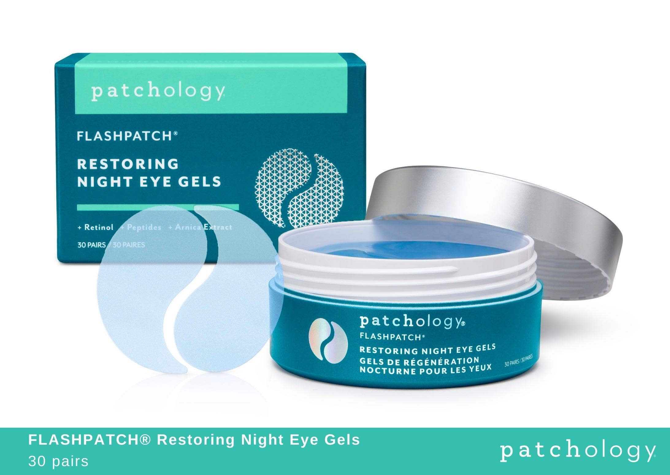 Patchology Restoring Eye Gel Patches with Retinol & Collagen