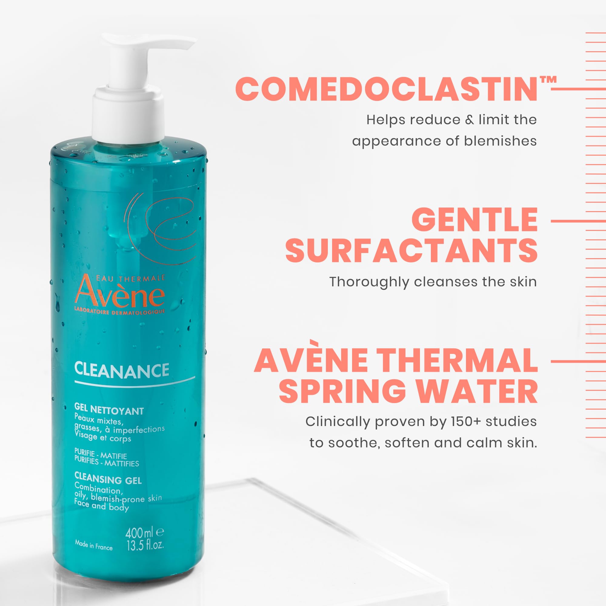 Avene Cleanance Cleansing Gel Soap Free Cleanser