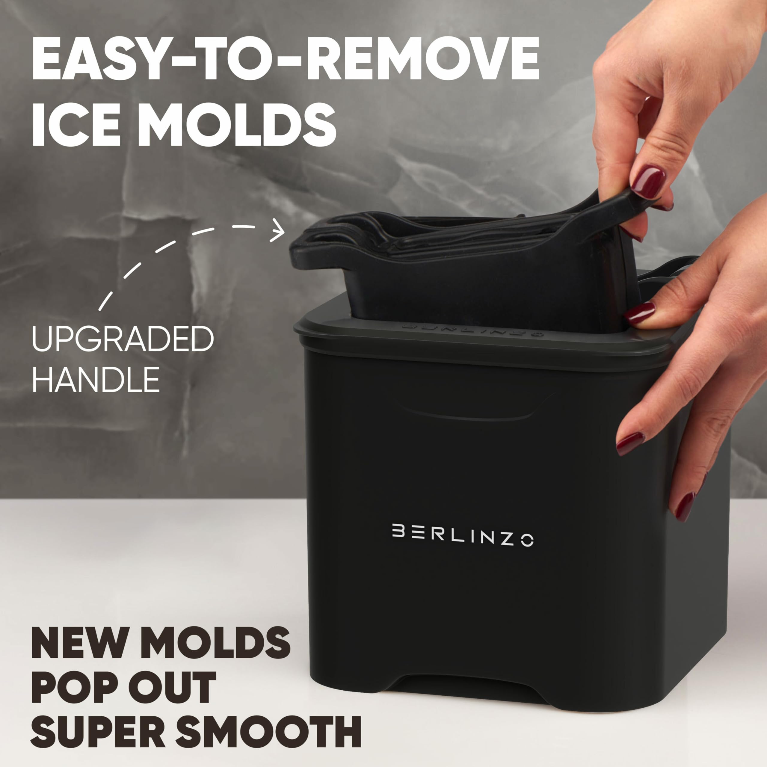 Berlinzo Premium Clear Ice Ball Maker