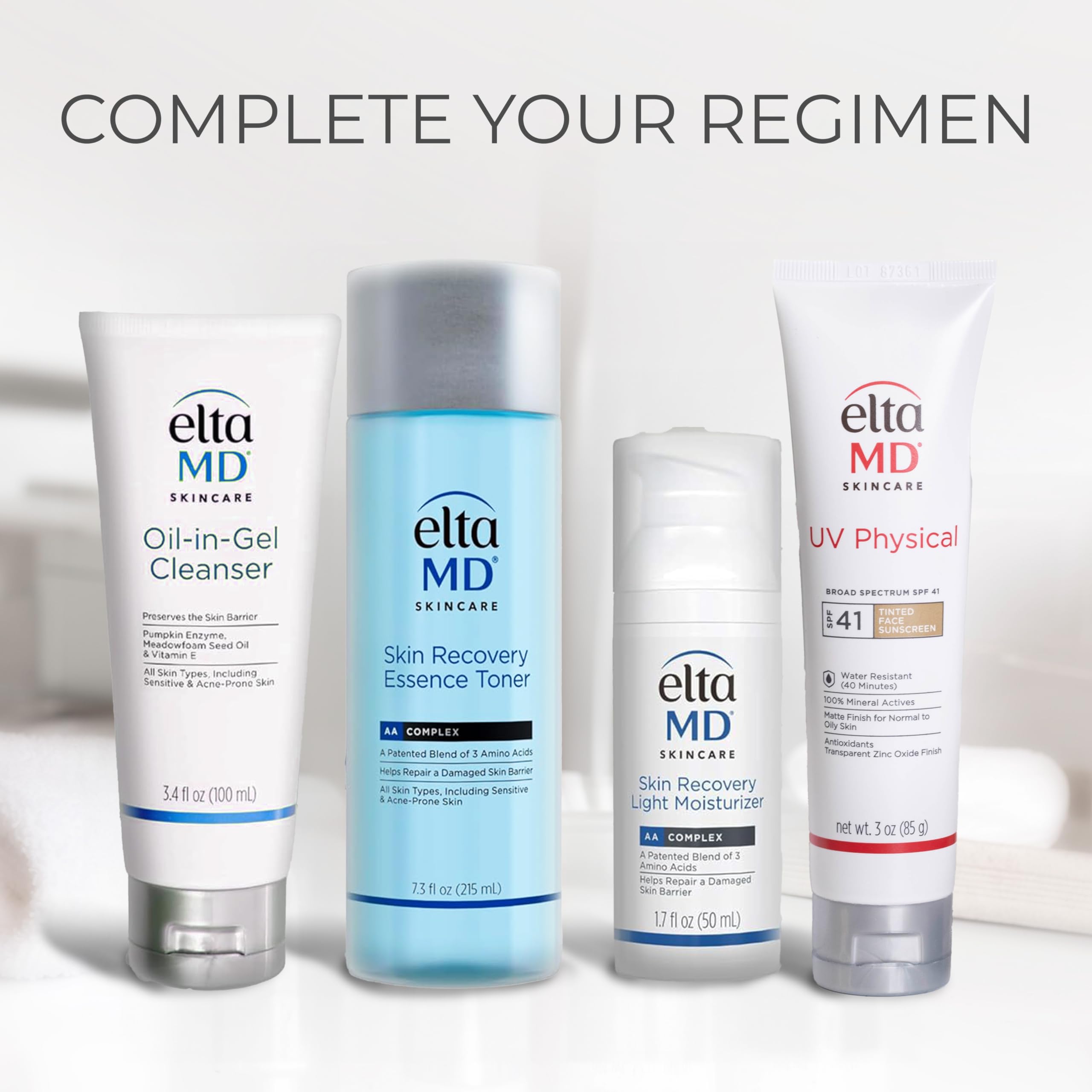 EltaMD UV Physical Tinted Mineral Sunscreen for Face SPF 41