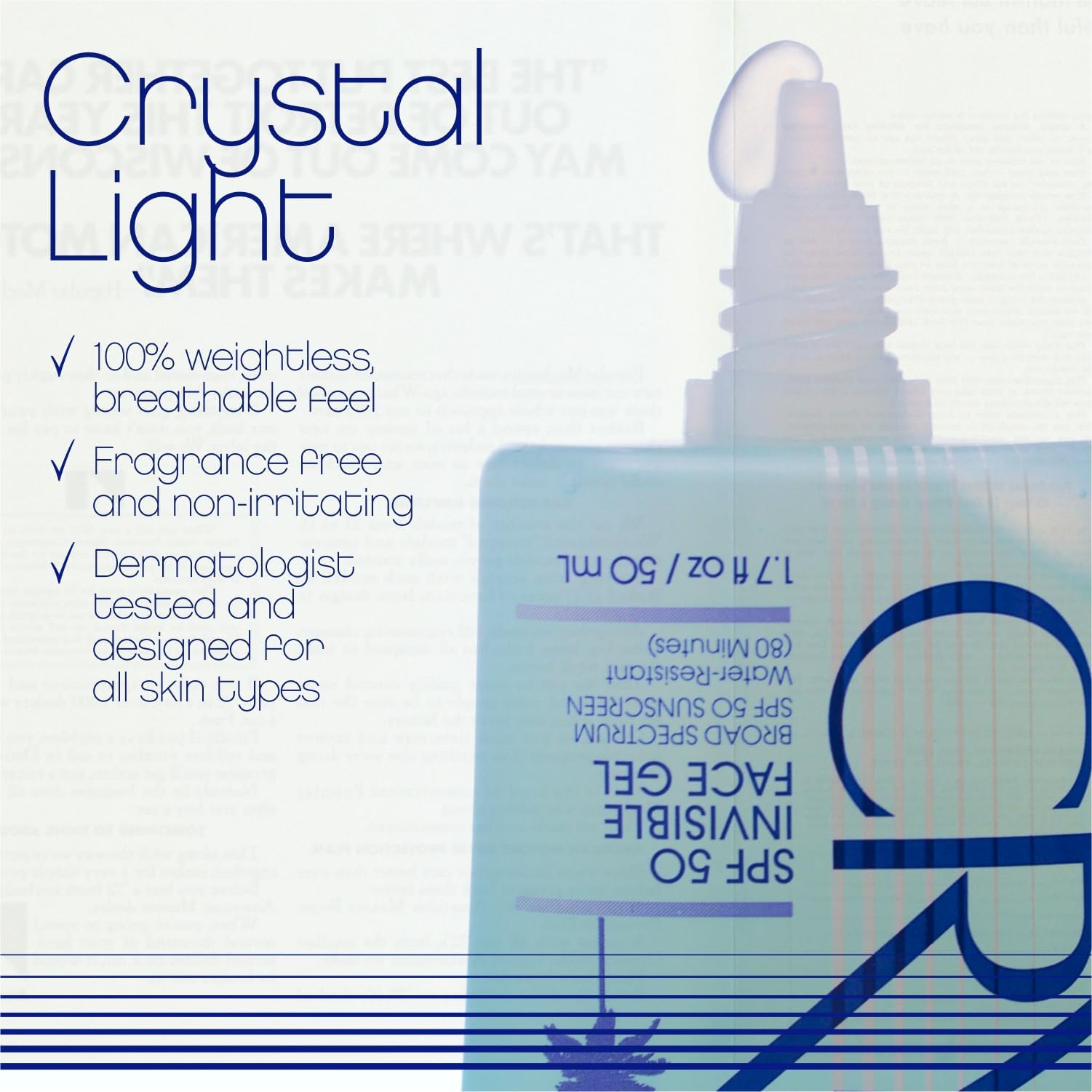 Vacation Crystal SPF 50 Face Gel