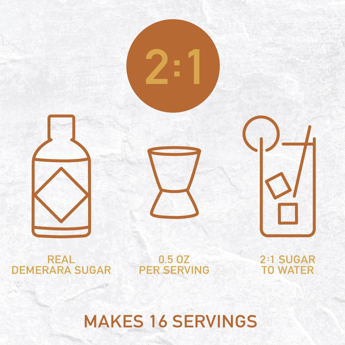 Strongwater Rich Demerara Syrup