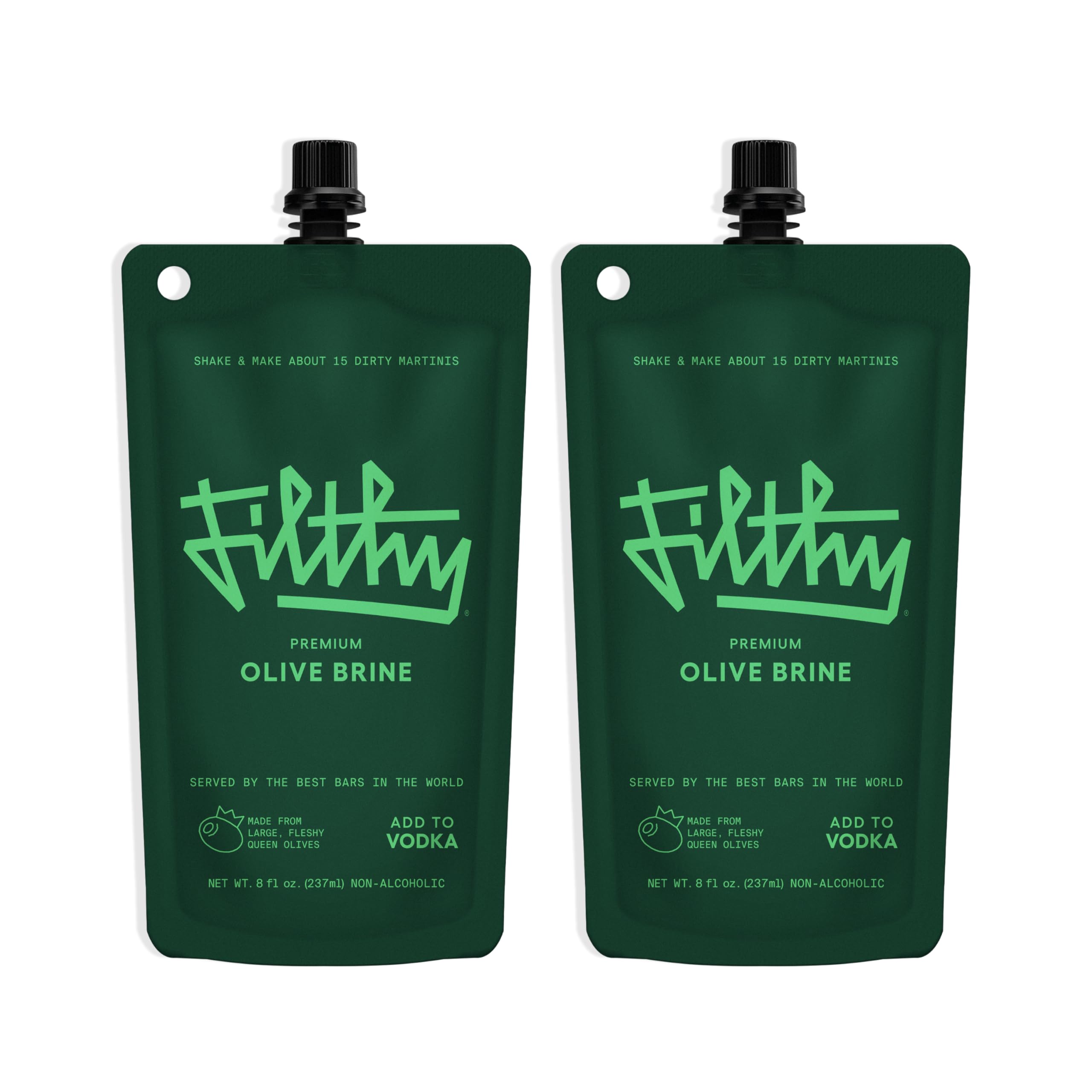 Filthy Olive Brine, Premium Cocktail Mixer
