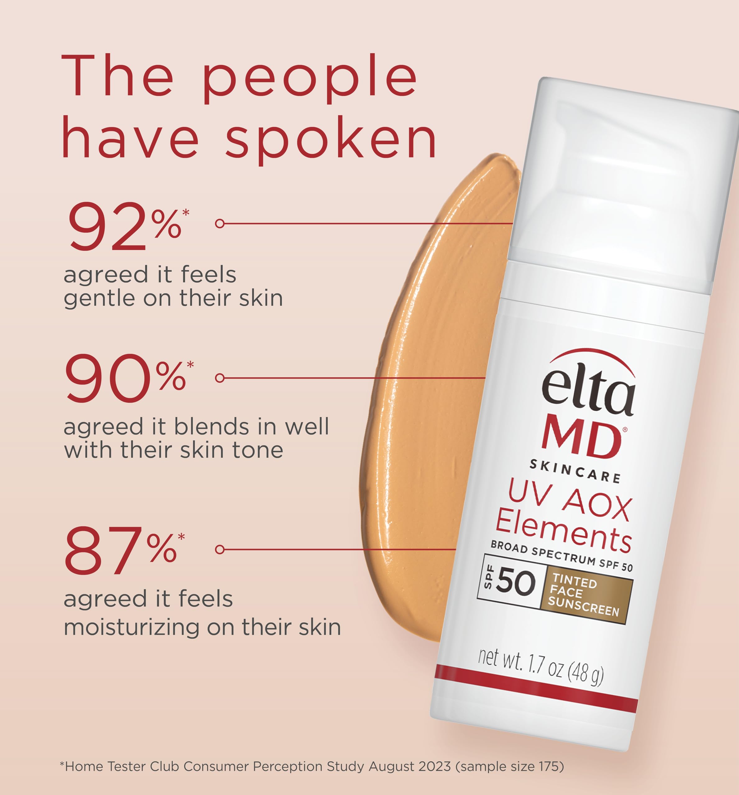 EltaMD UV AOX Elements Tinted Mineral Face Sunscreen Lotion