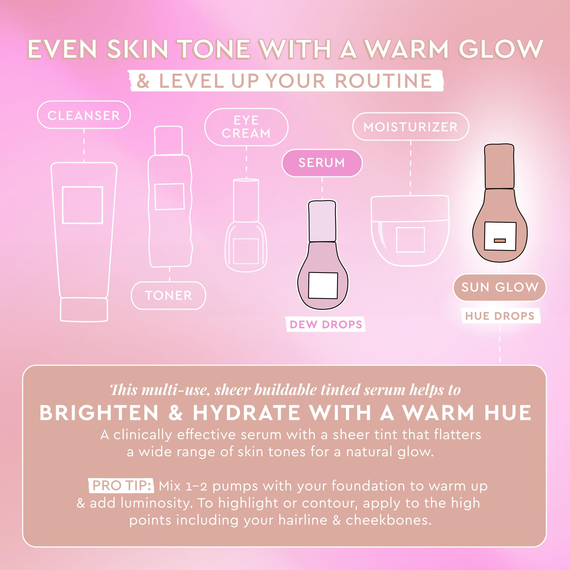Glow Recipe Hue Drops Tinted Face Serum