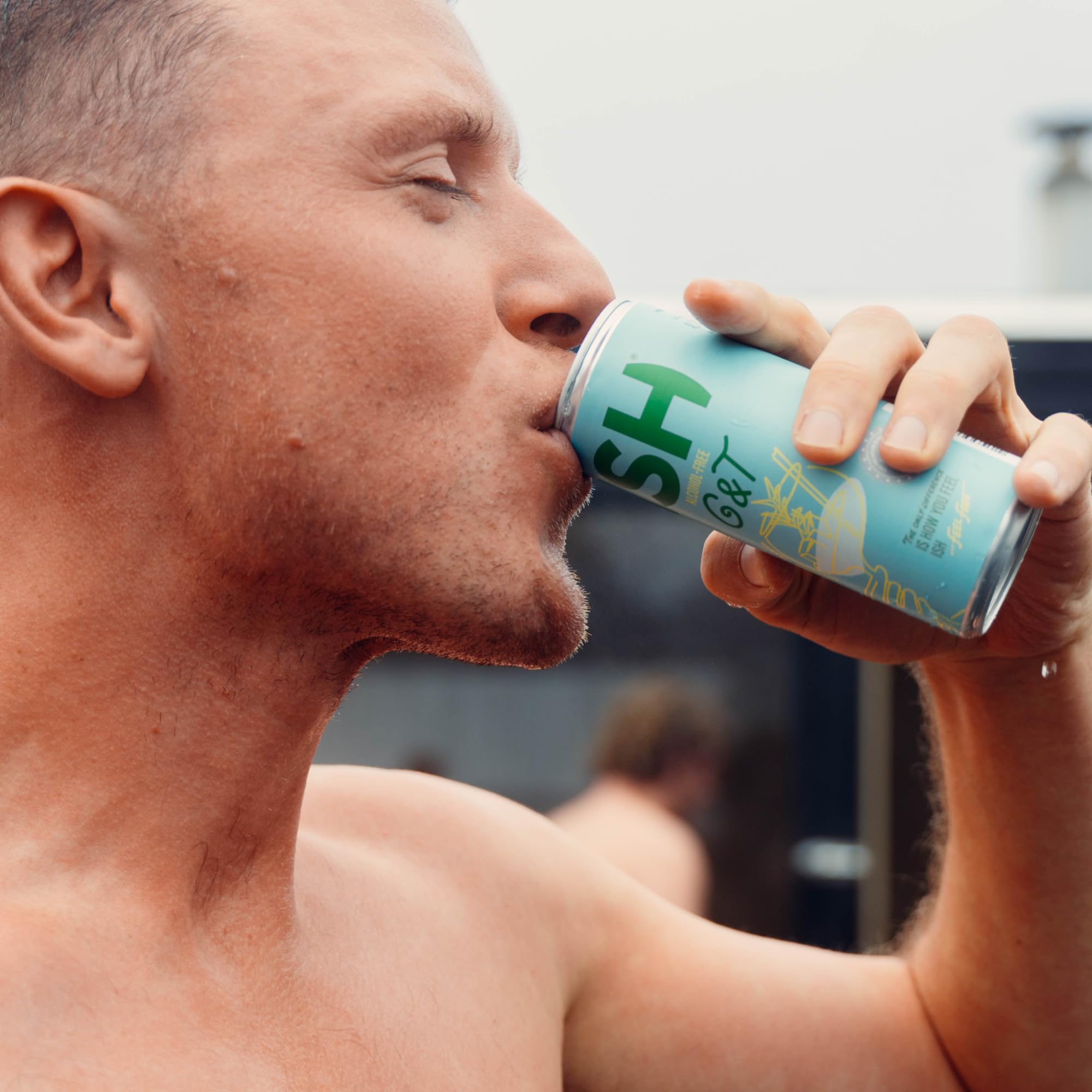 ISH G&T, Non Alcoholic Gin and Tonic Canned Cocktail