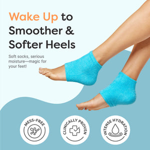ZenToes Moisturizing Socks for Cracked Heel Treatment