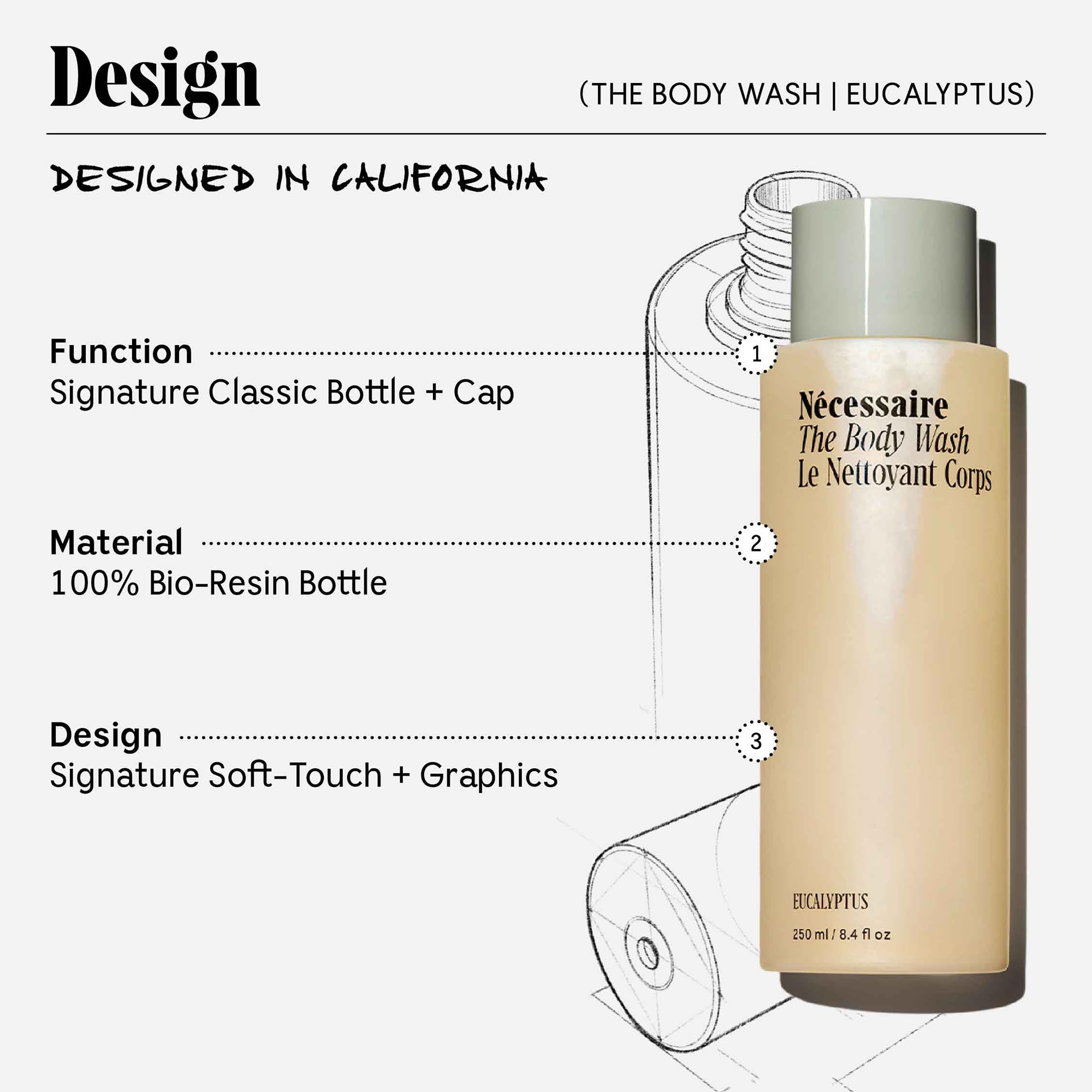 Nécessaire The Body Wash Eucalyptus - Natural Body Wash