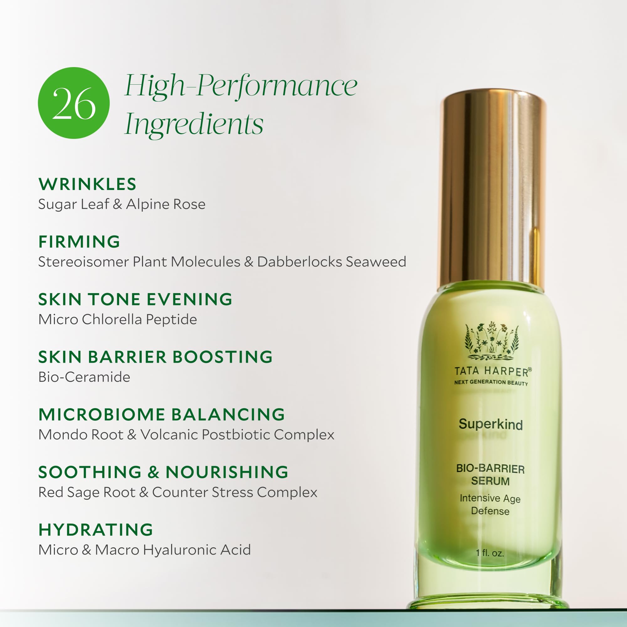 Tata Harper Superkind Bio-Barrier Serum
