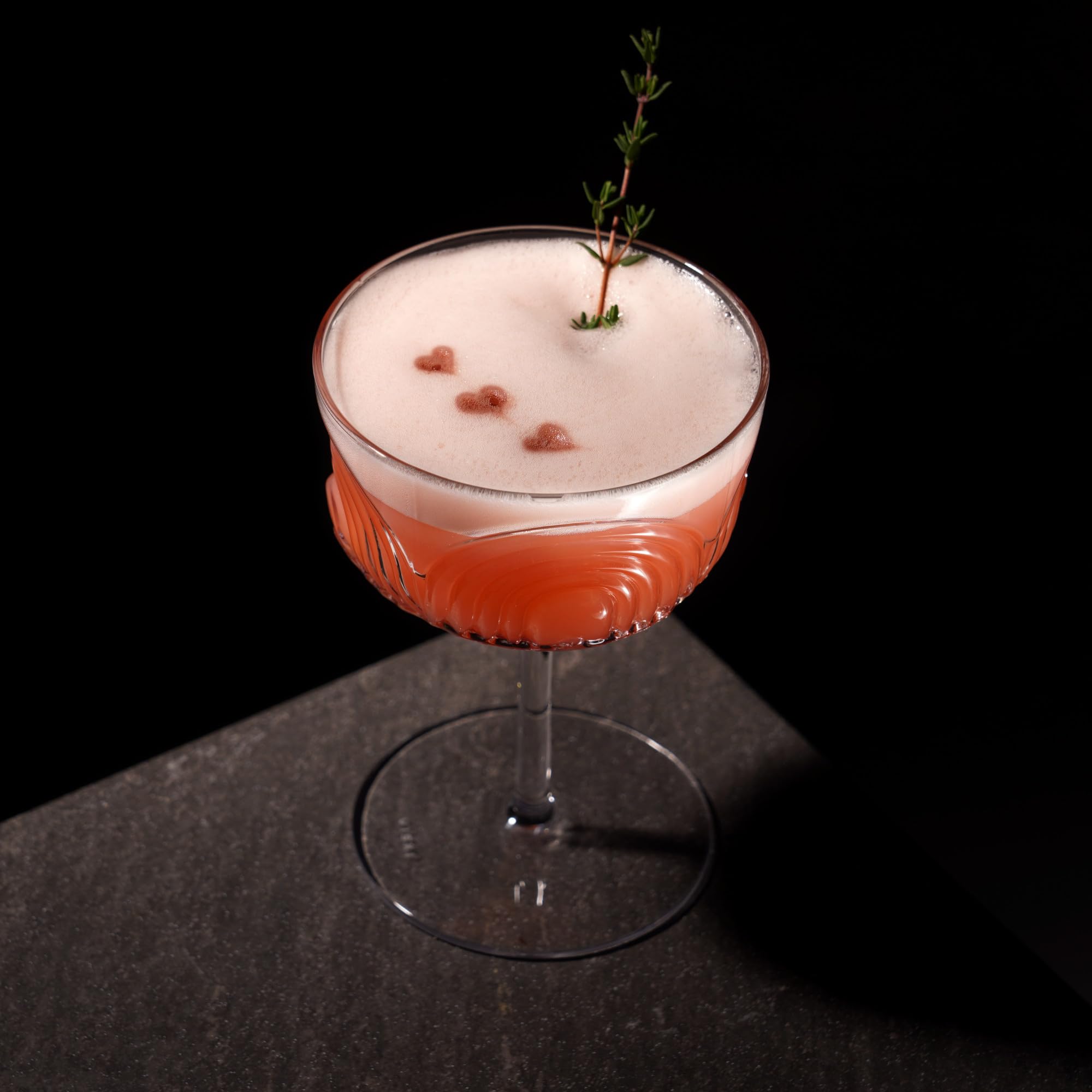 Viski Beau Cocktail Coupe Glasses Set of 2