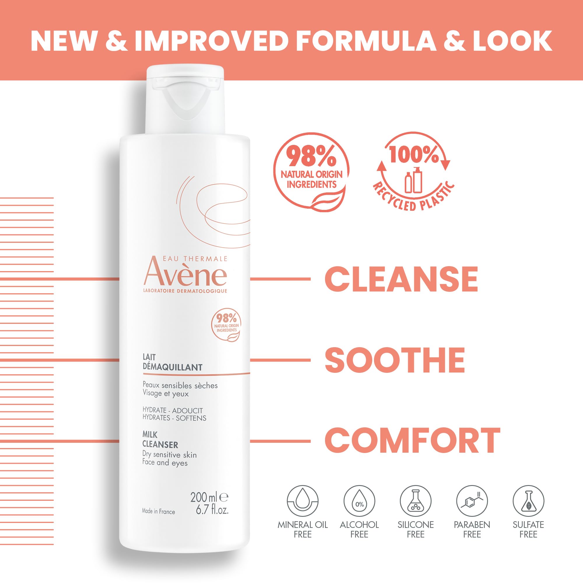 Avène Gentle Milk Cleanser