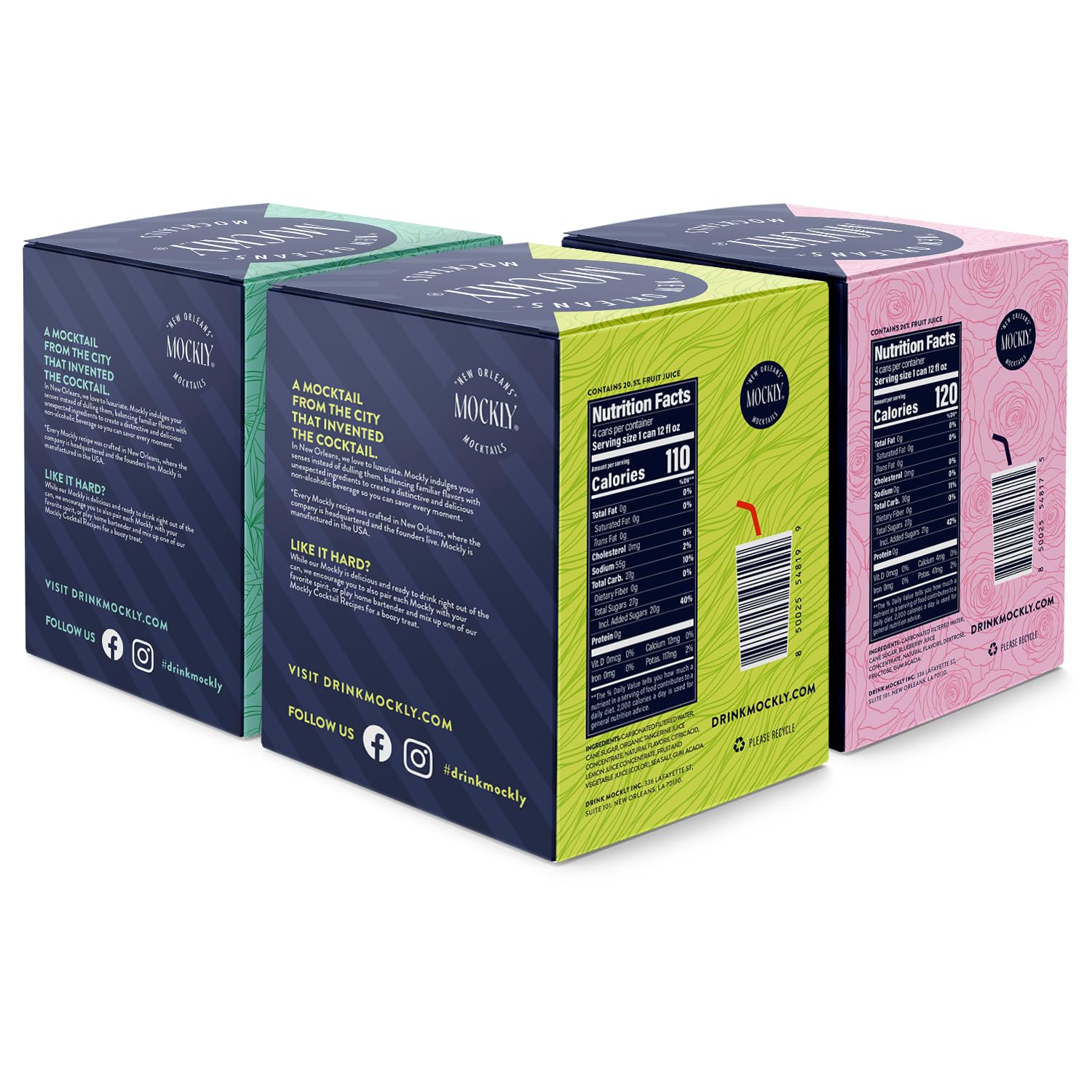 Mockly Booze-Free Cocktail 4-Pack Parent (Variety 12 Pack)