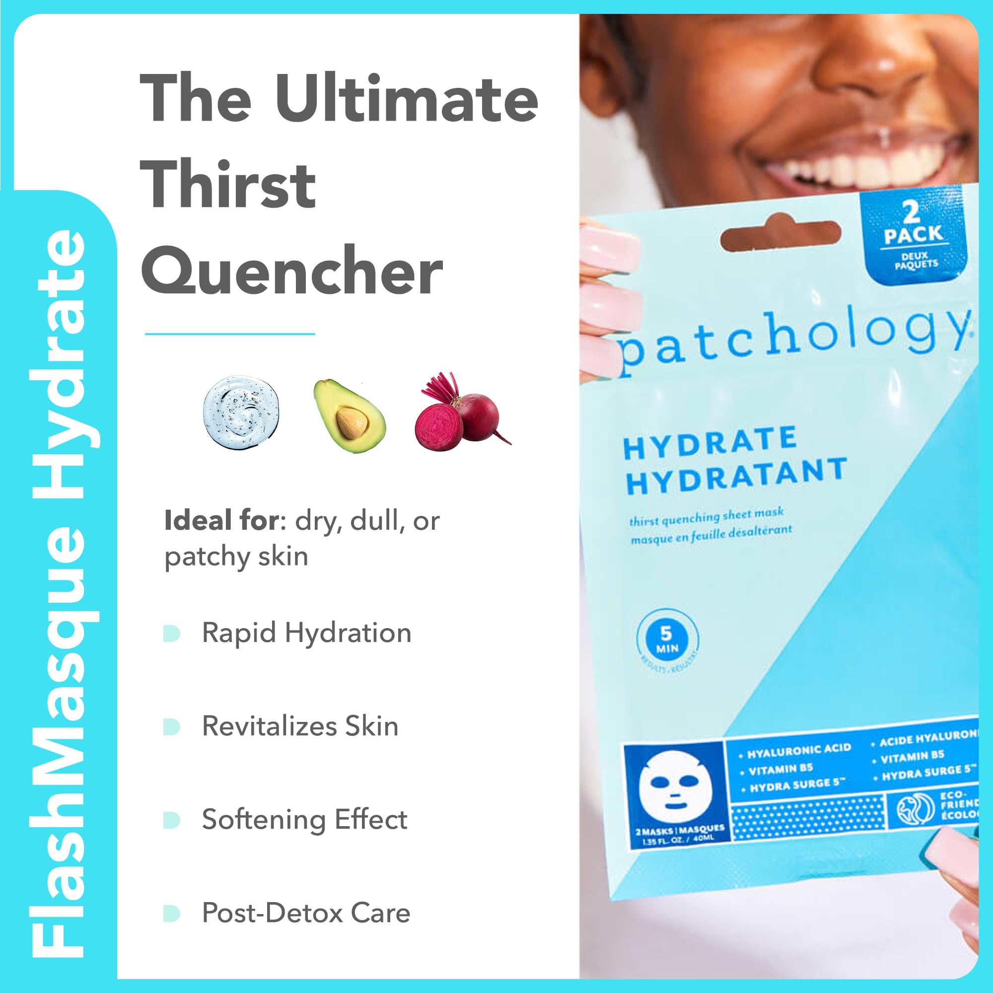 Patchology Face Mask Variety Pack