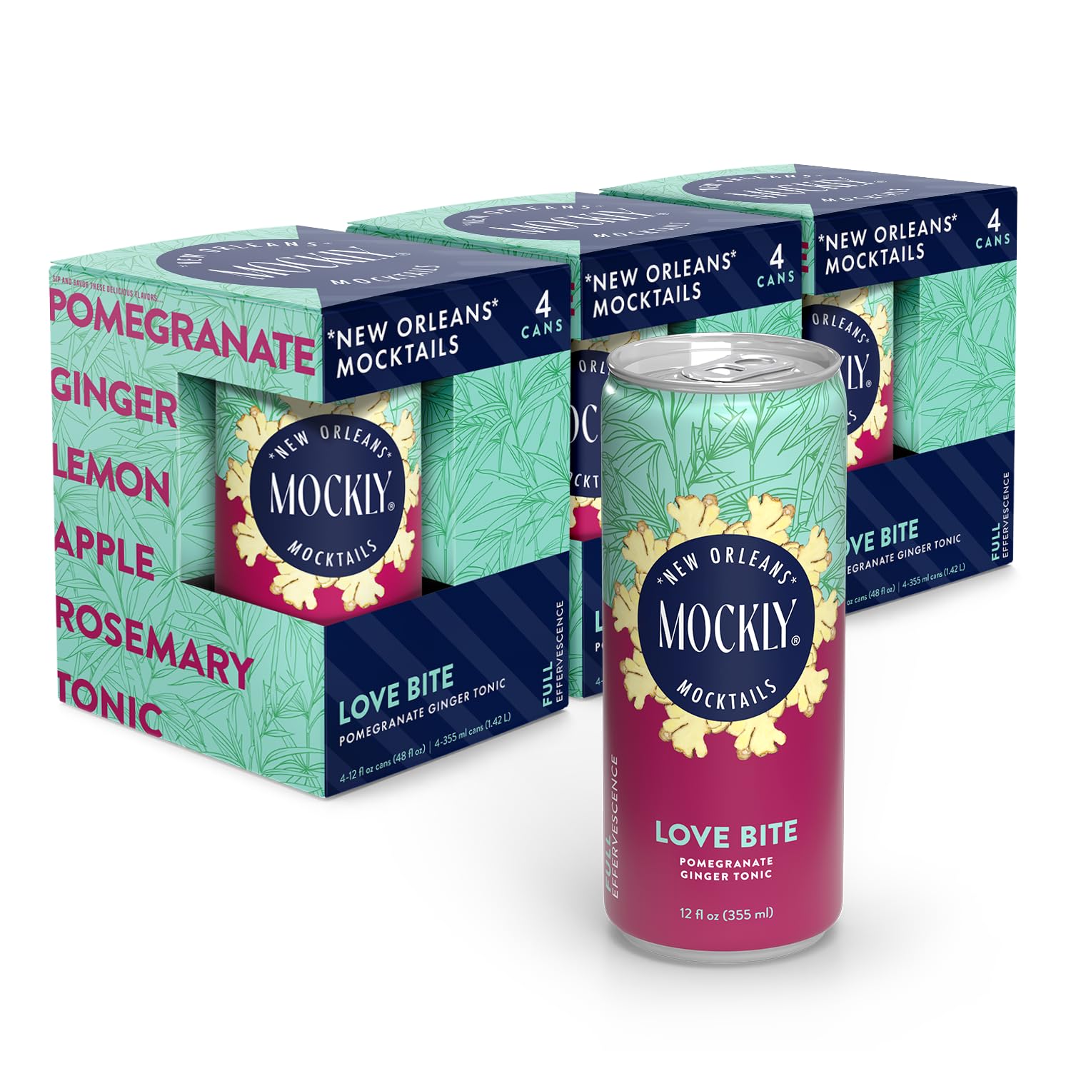 Mockly Booze-Free Cocktail Love Bite 12 Pack
