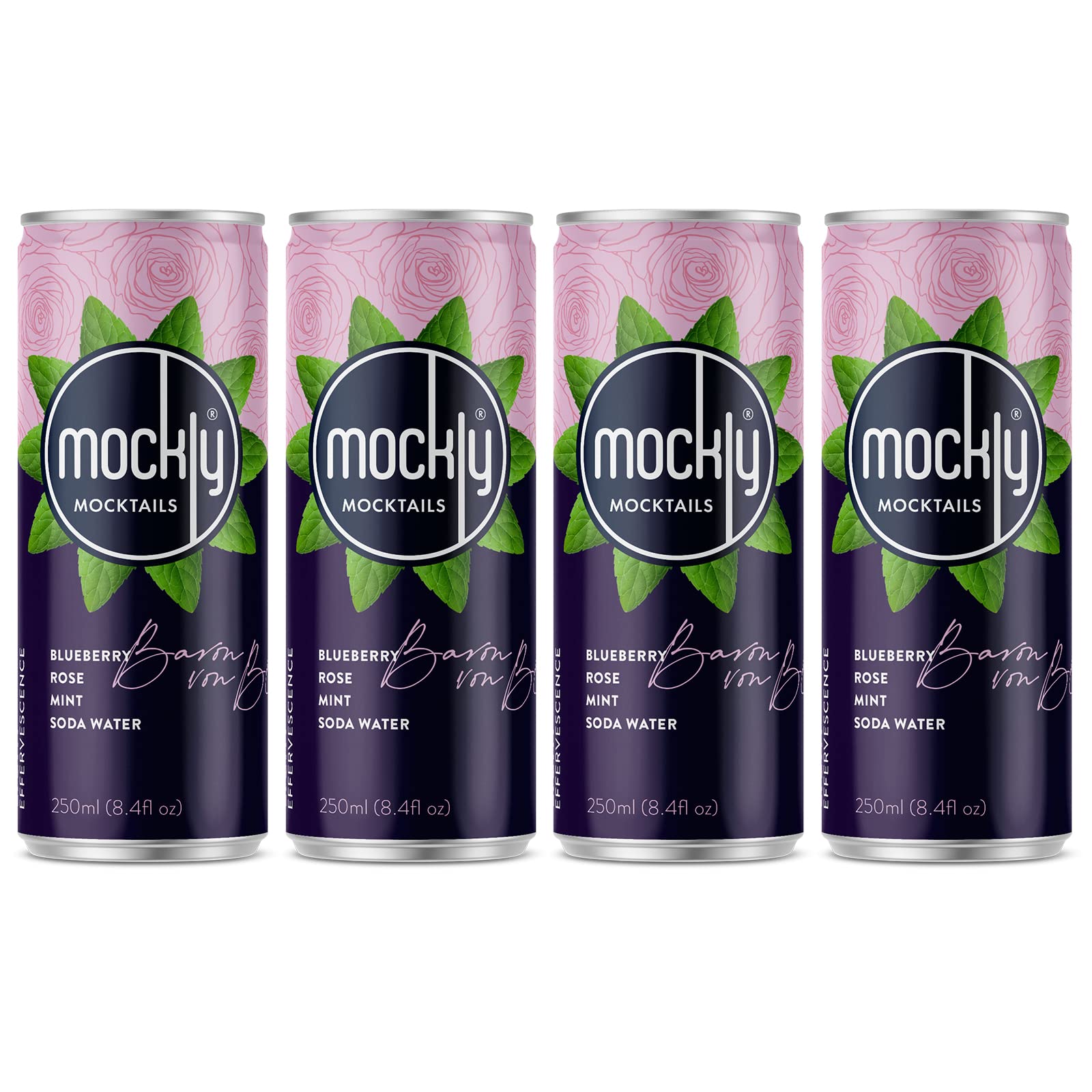 Mockly Baron von Blue Booze-Free Cocktail