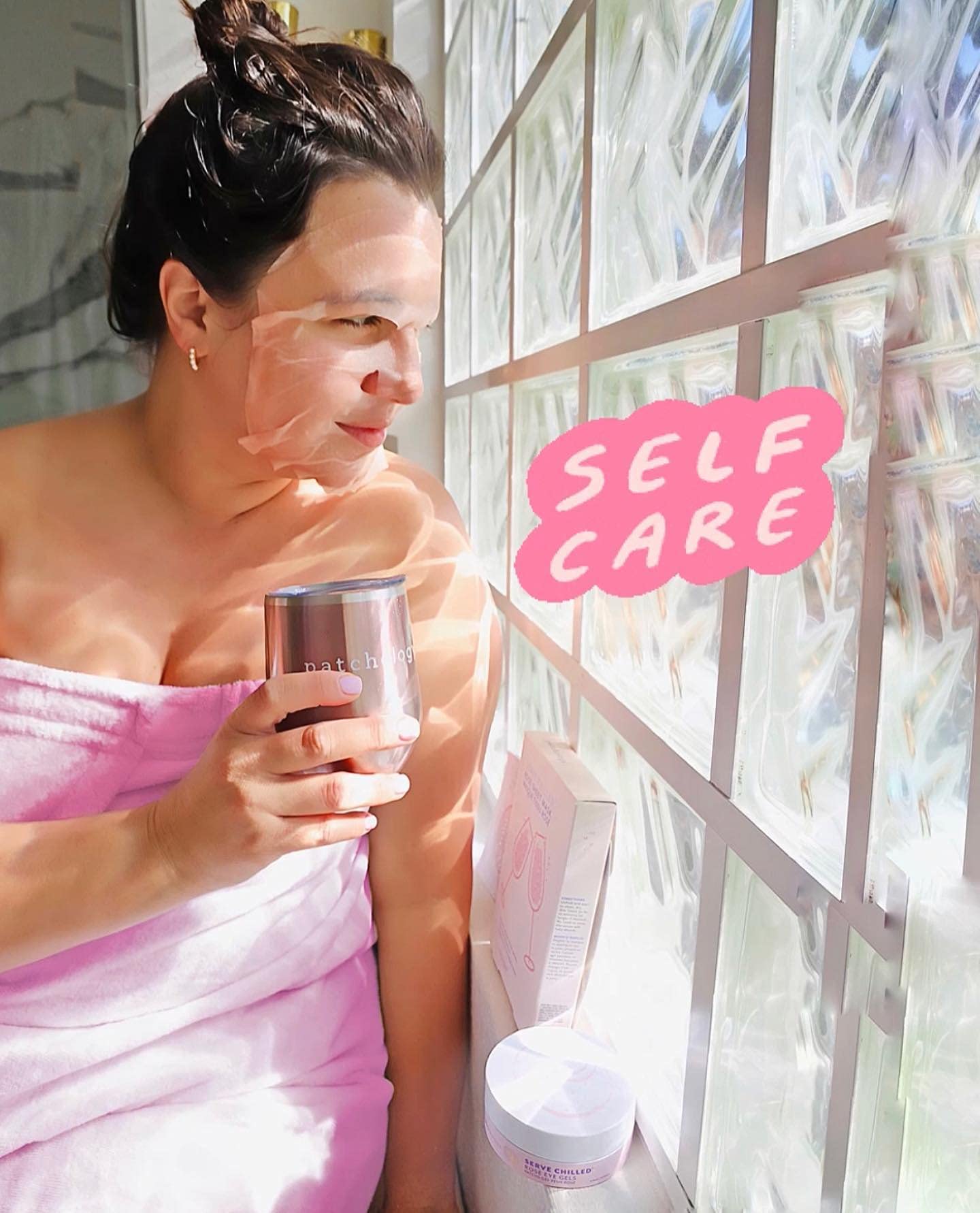 Patchology Serve Chilled Rosé Facial Sheet Mask