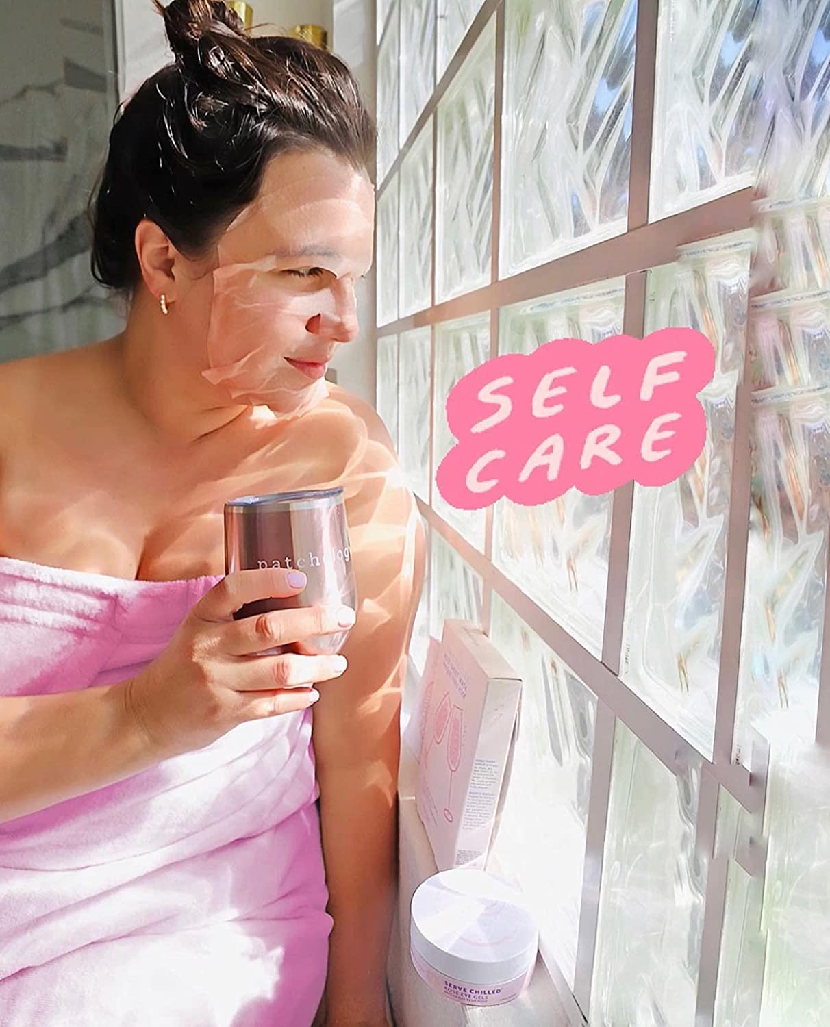 Patchology Serve Chilled Rosé Facial Sheet Mask