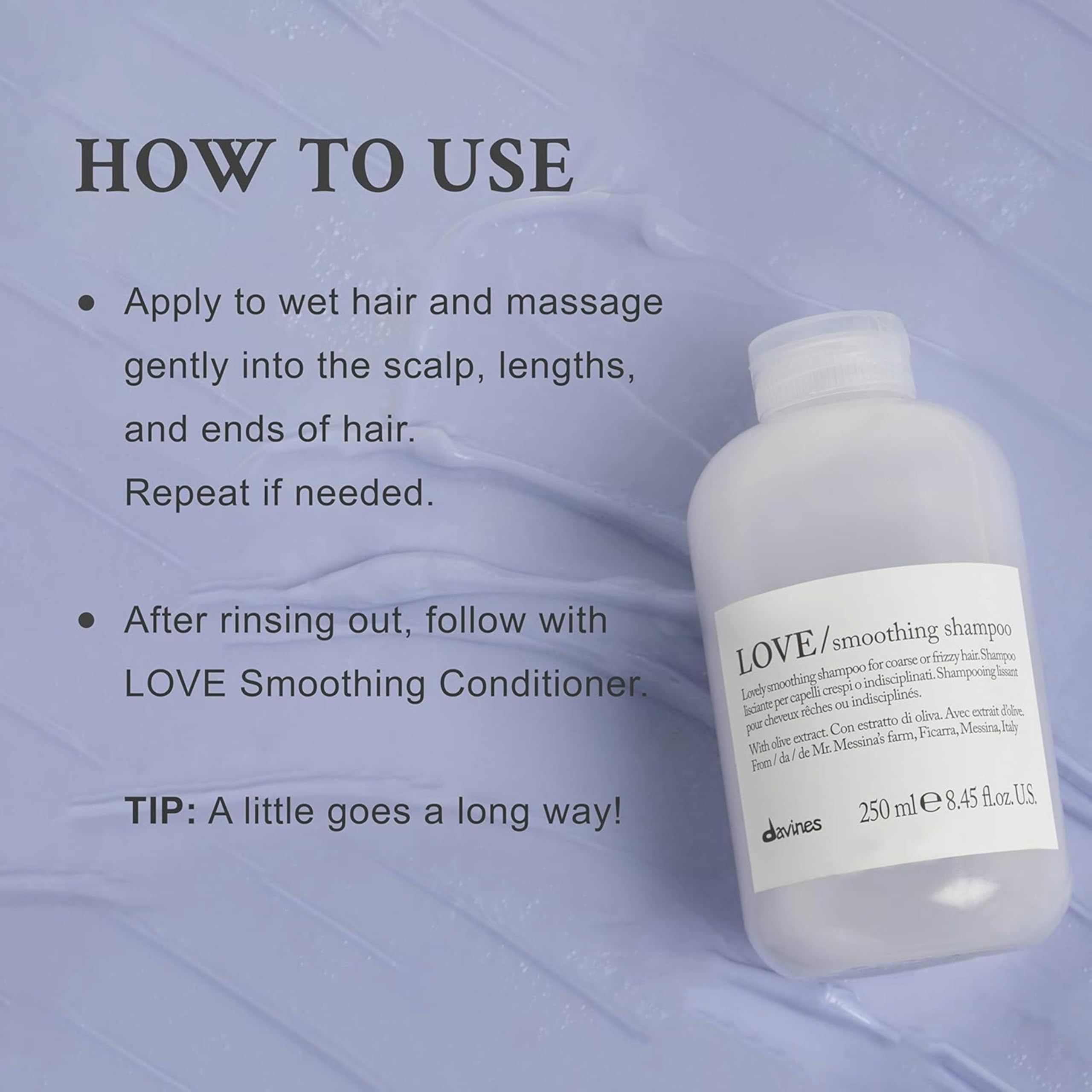Davines LOVE Smoothing Shampoo