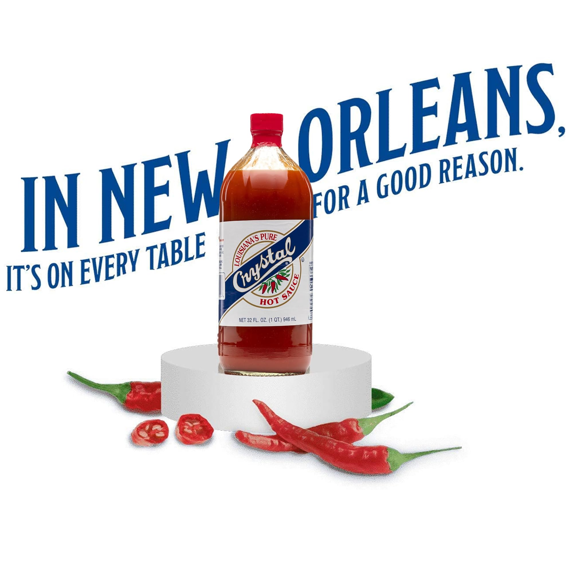 Crystal Louisiana's Pure Hot Sauce