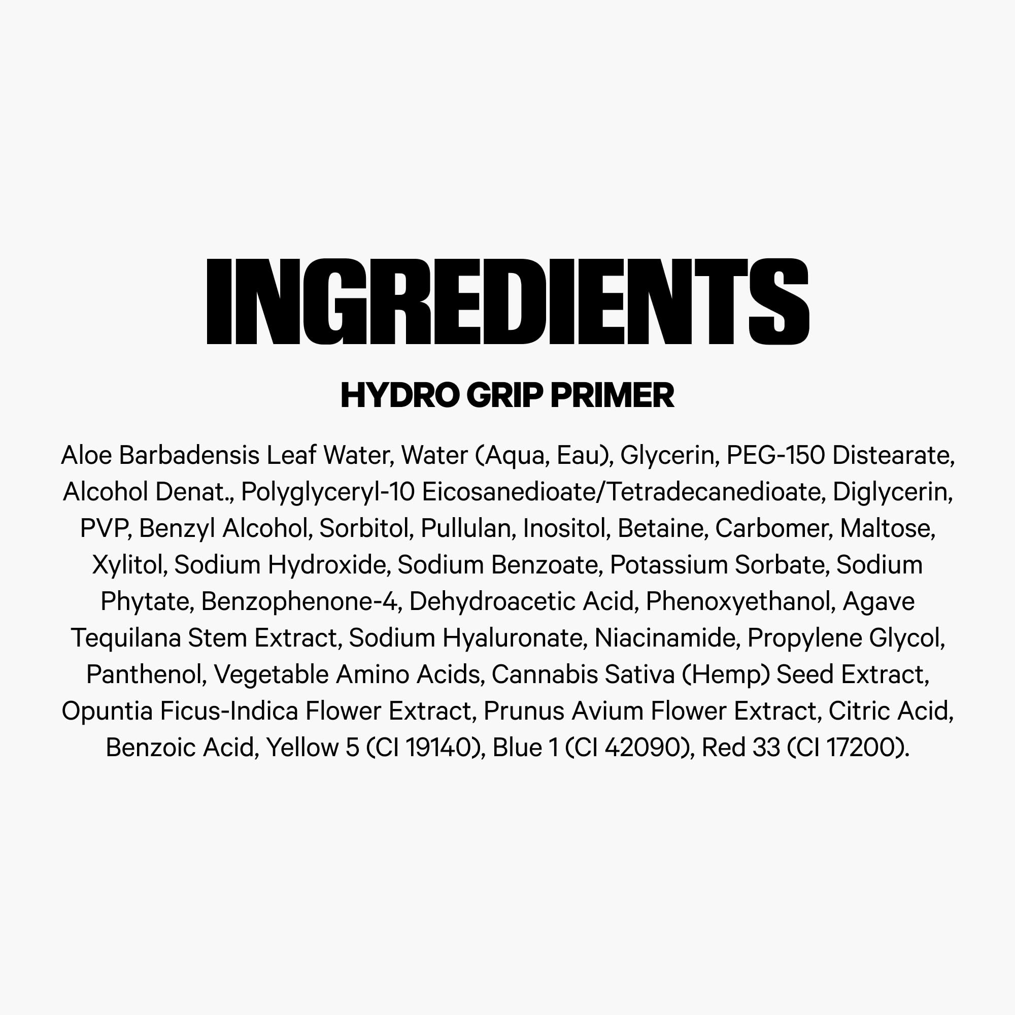 Milk Makeup Hydro Grip Primer with Hyaluronic Acid + Niacinamide