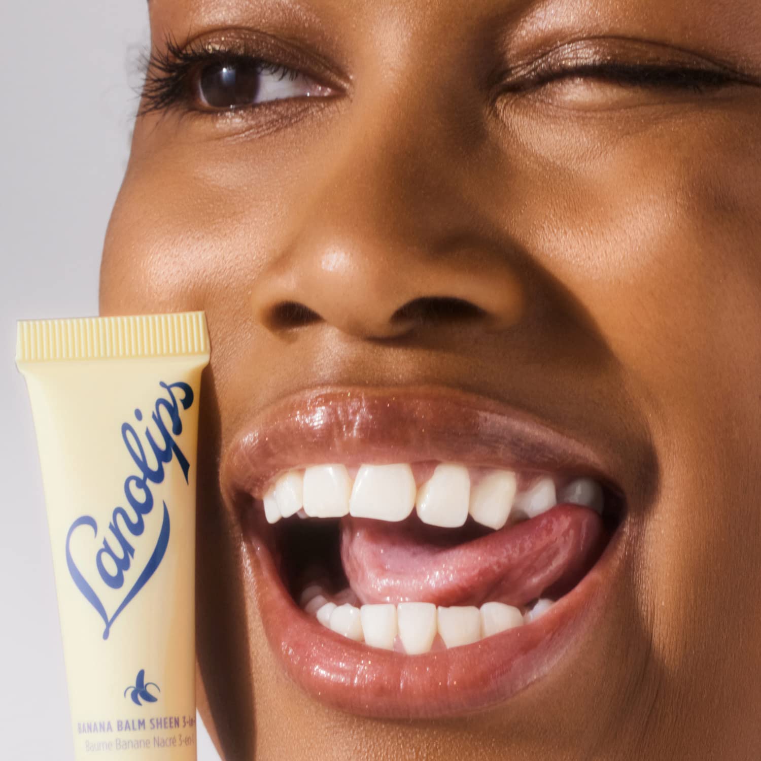 Lanolips Lip Treatment Duo - Banana Balm Lanolin Gloss