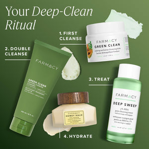 Farmacy Foaming Face Wash with Green Clay