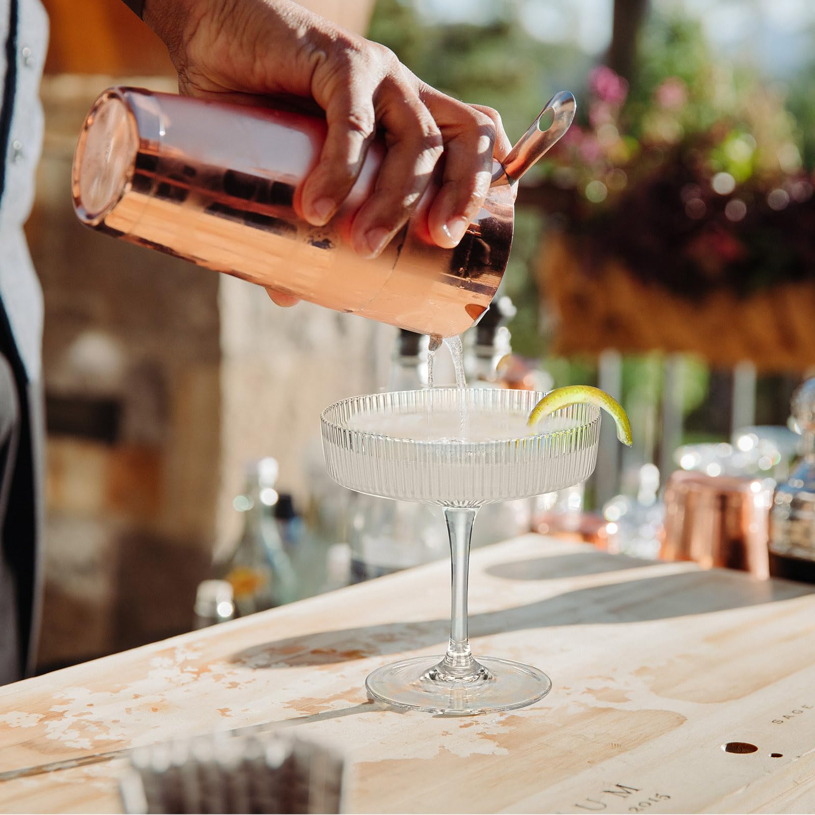 LaDovana Coupe Glasses - Set of 4