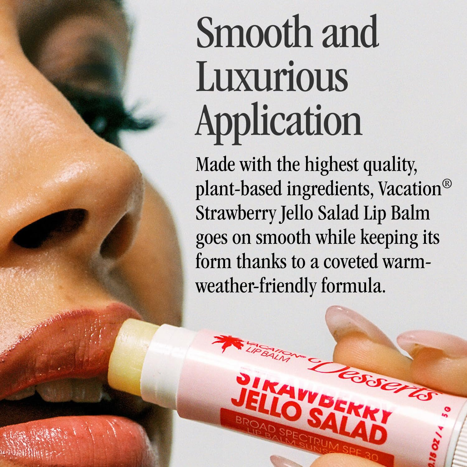 Vacation Strawberry Jello Salad SPF 30 Lip Balm