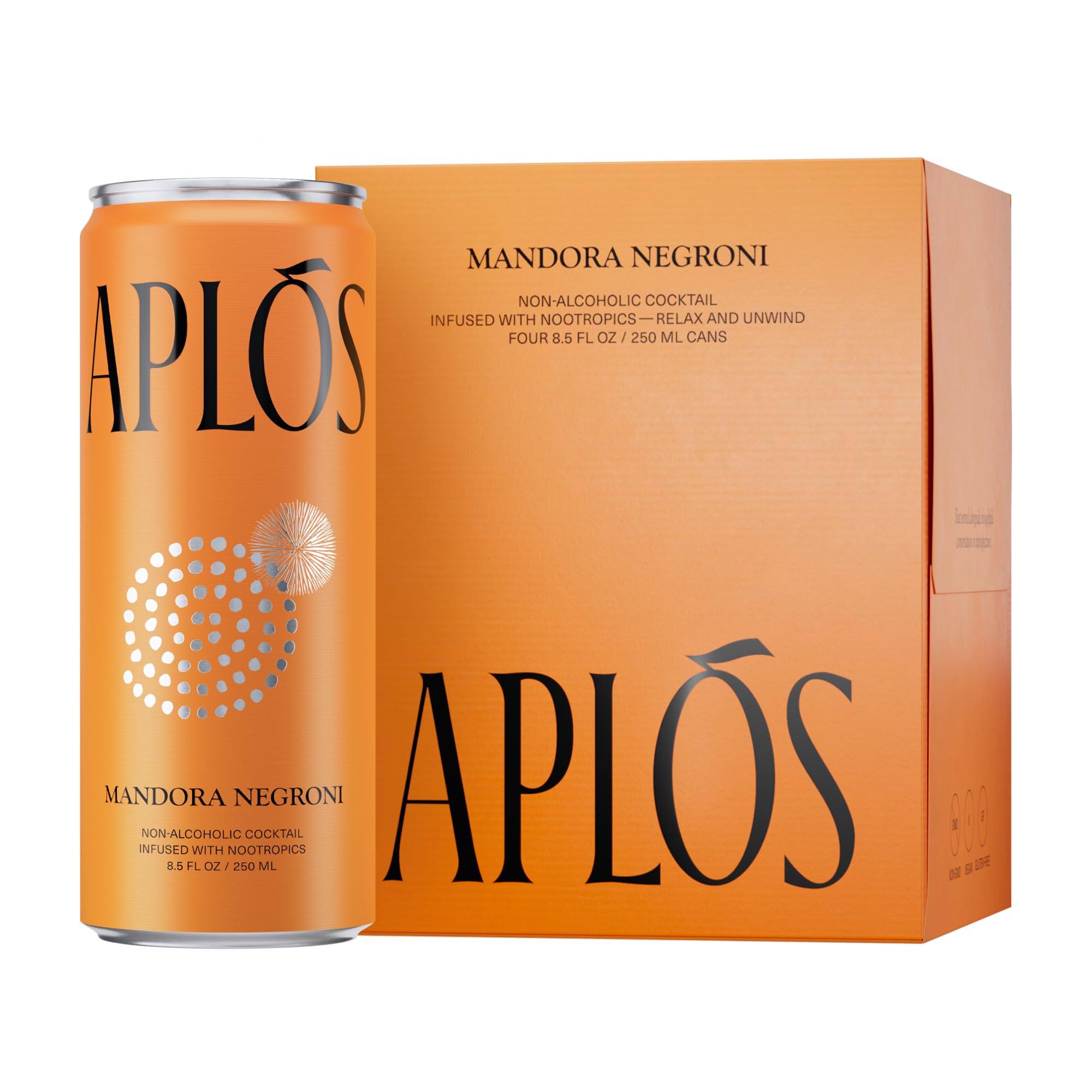 Aplós Mandora Negroni Non-Alcoholic Cocktail