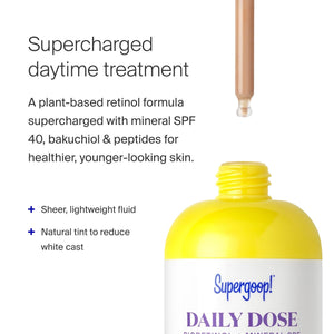 Supergoop! Daily Dose Bioretinol + Mineral SPF 40 with Bakuchiol