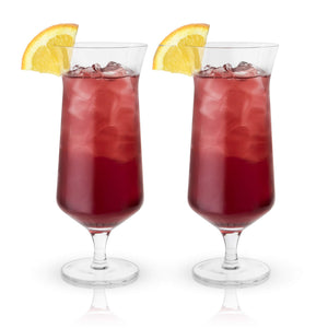Viski Raye Hurricane Glasses