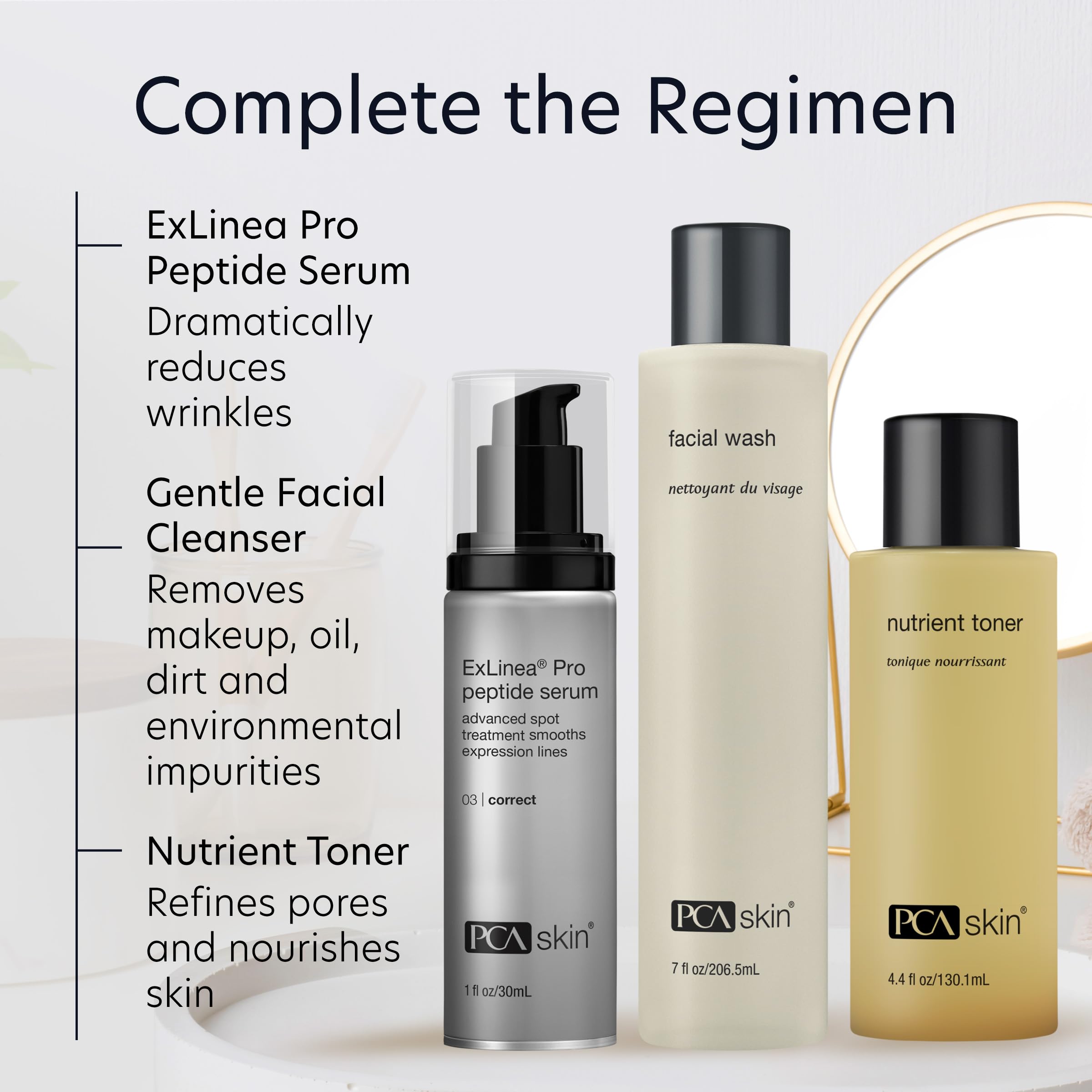 PCA SKIN ExLinea Pro Peptide Serum for Face