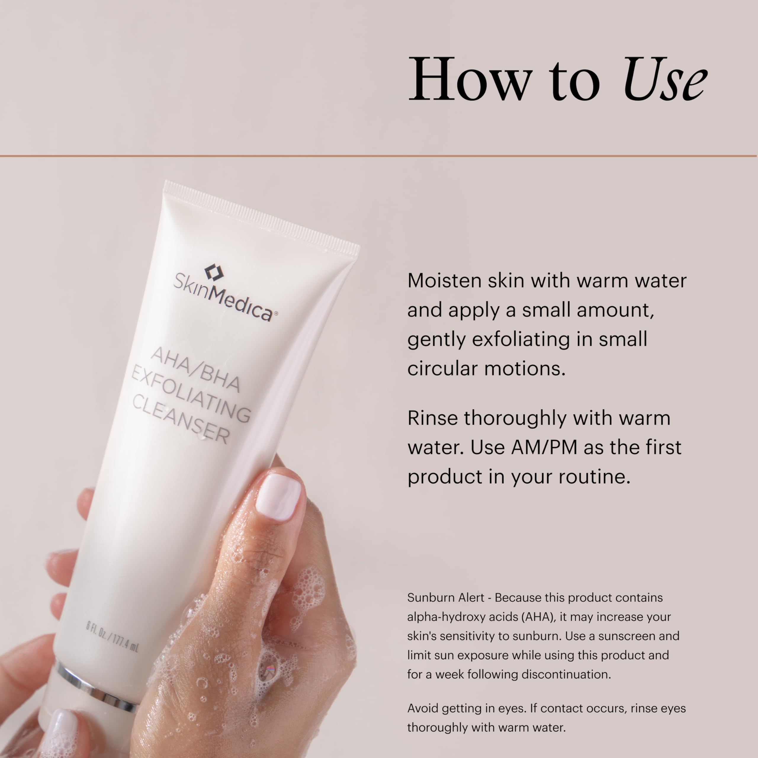 SkinMedica AHA/BHA Exfoliating Face Wash