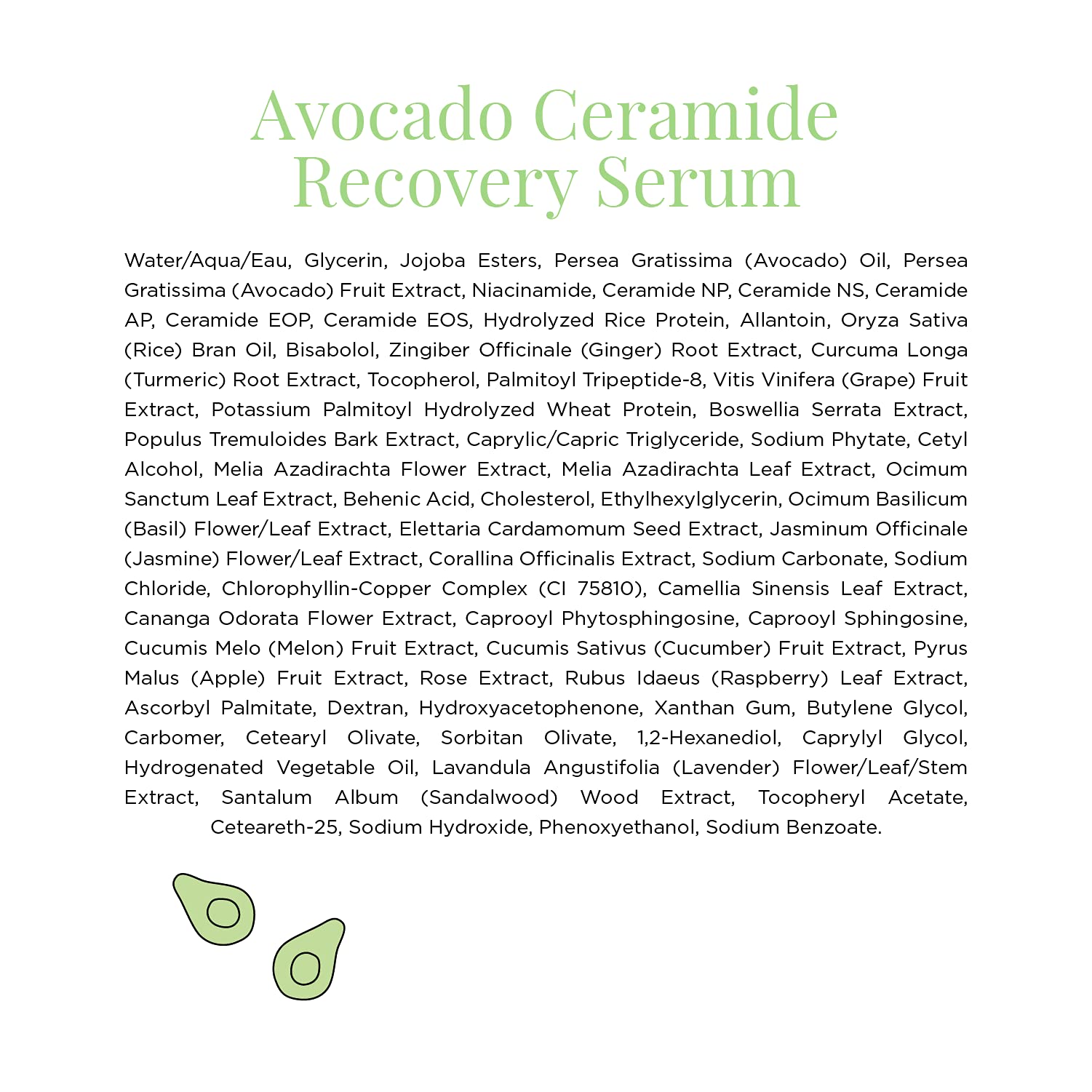 Glow Recipe Avocado Ceramide Serum