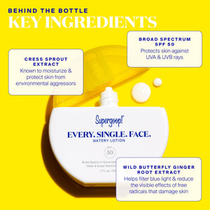 Supergoop! Every. Single. Face. Watery Lotion SPF 50