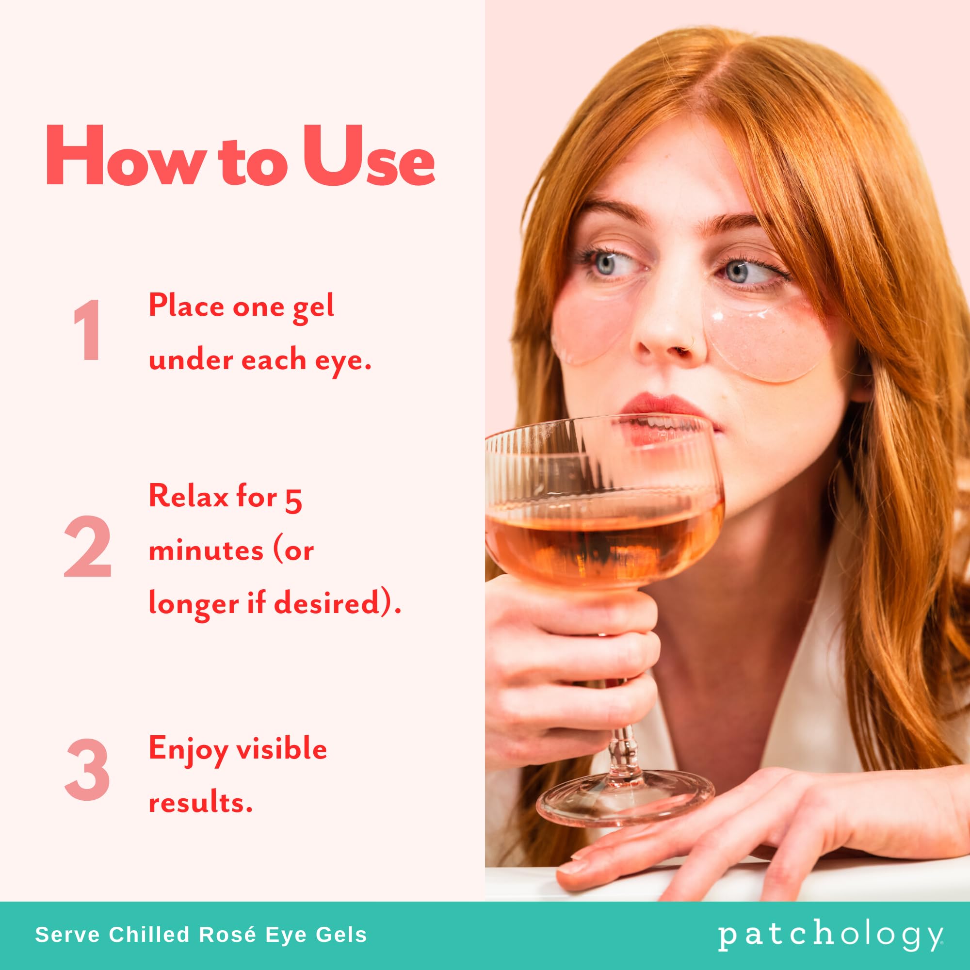 Patchology Serve Chilled Rosé Eye Gels