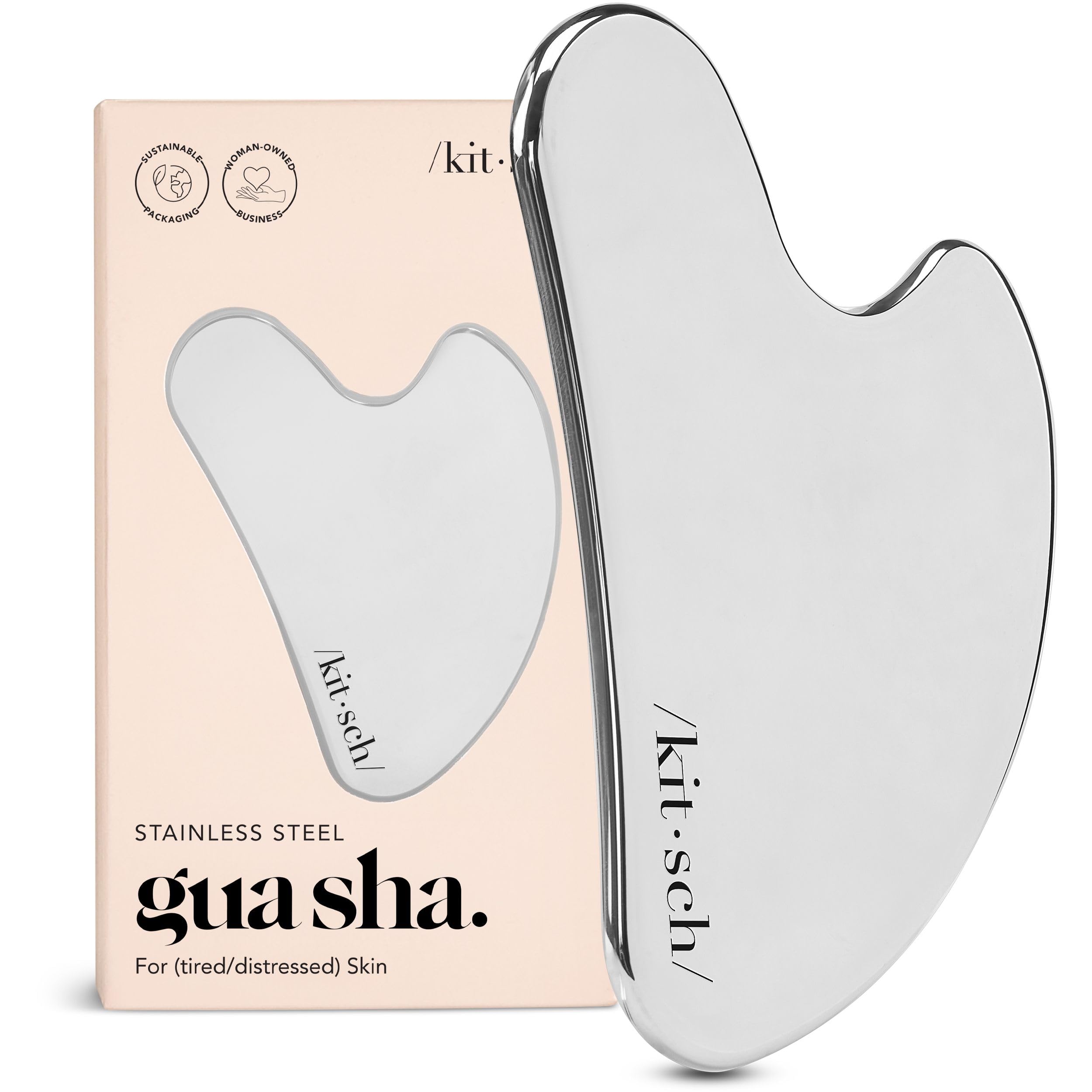 Kitsch Stainless Steel Gua Sha Facial Tools