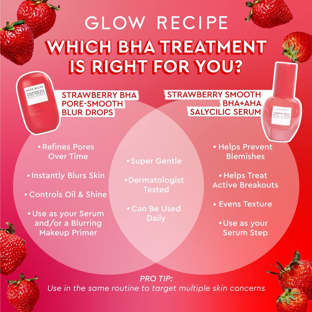 Glow Recipe Strawberry Smoothing Salicylic Acid Serum