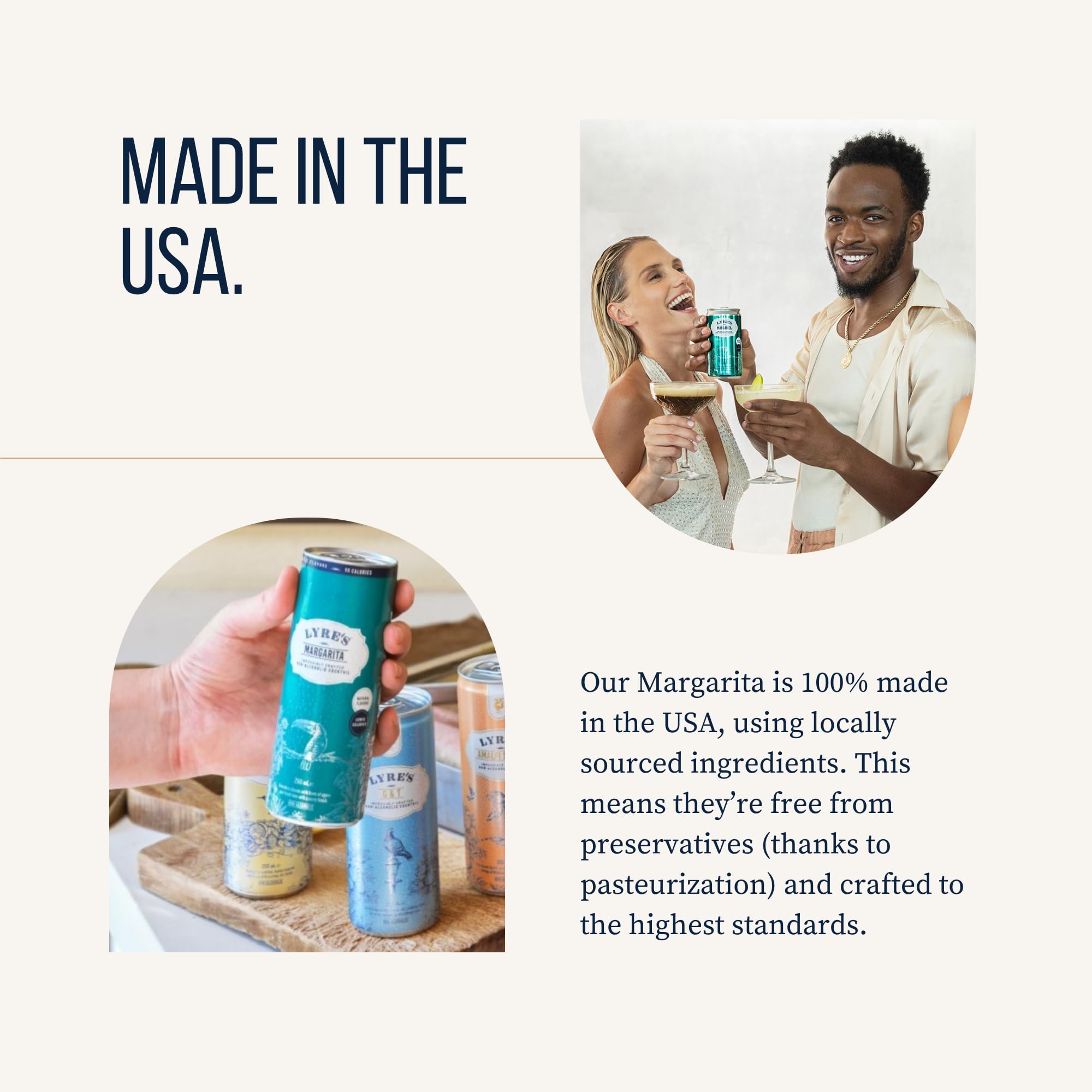 Lyre's Margarita Premium Non Alcoholic Spirits